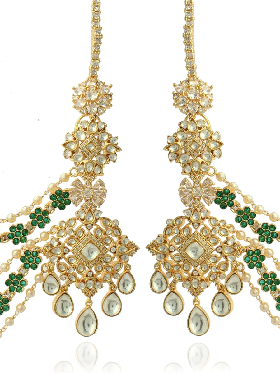 Ahmedabad Earrings With Ear Chain