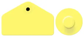 Allflex Hog Male Blank in bags of 25