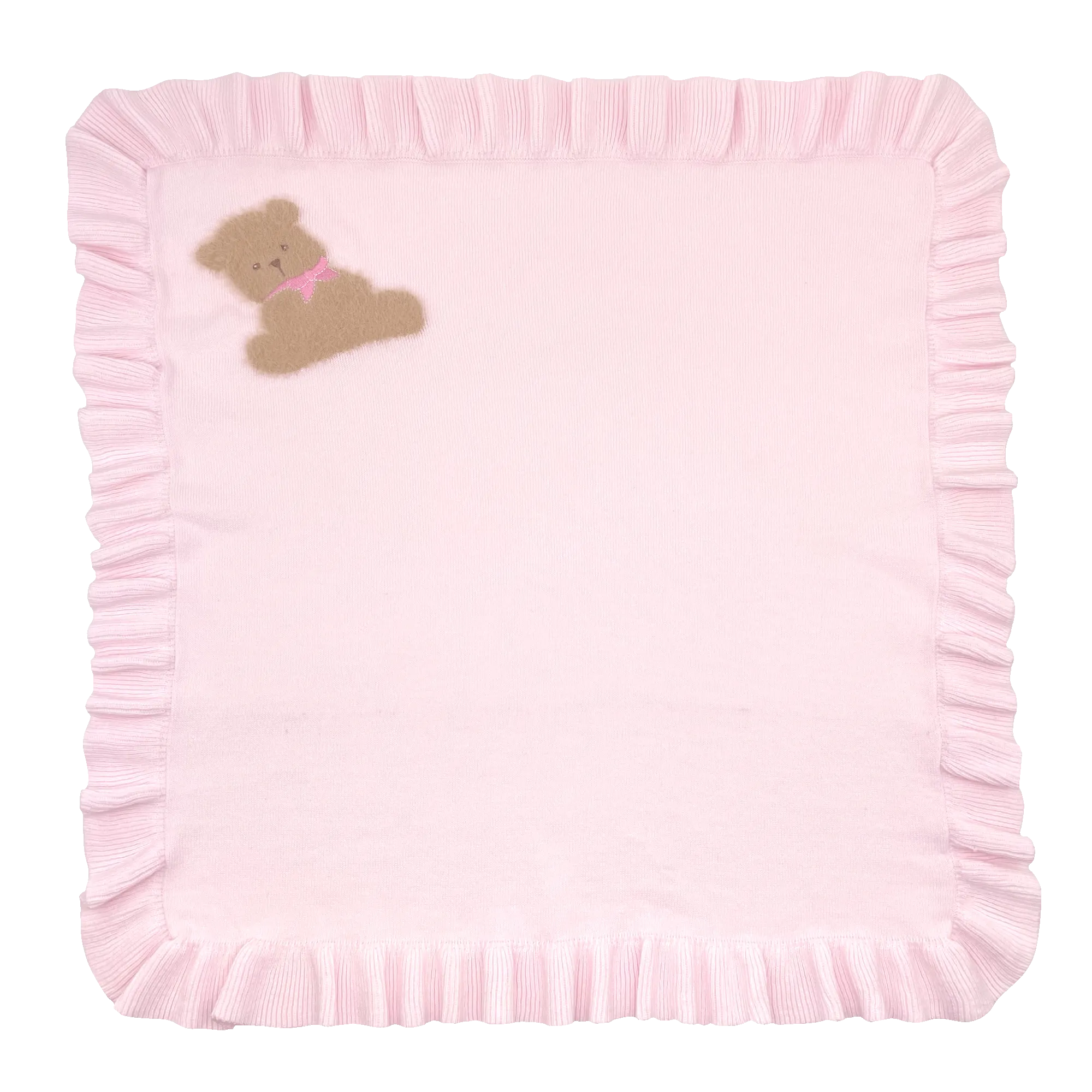 Bear Lightweight Knit Blanket - 2 Colors