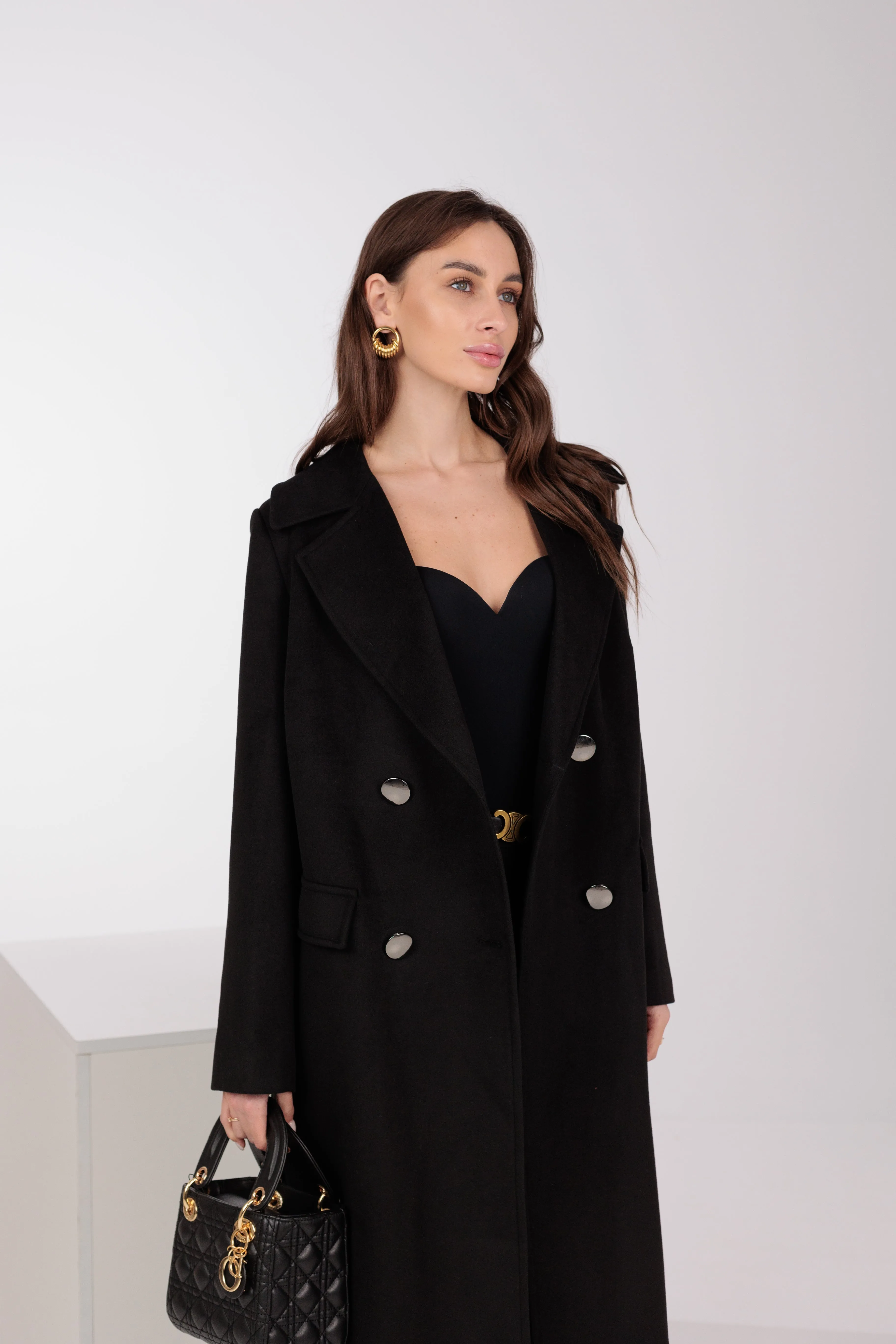 Belcarra Classic Cashmere Wool Overcoat
