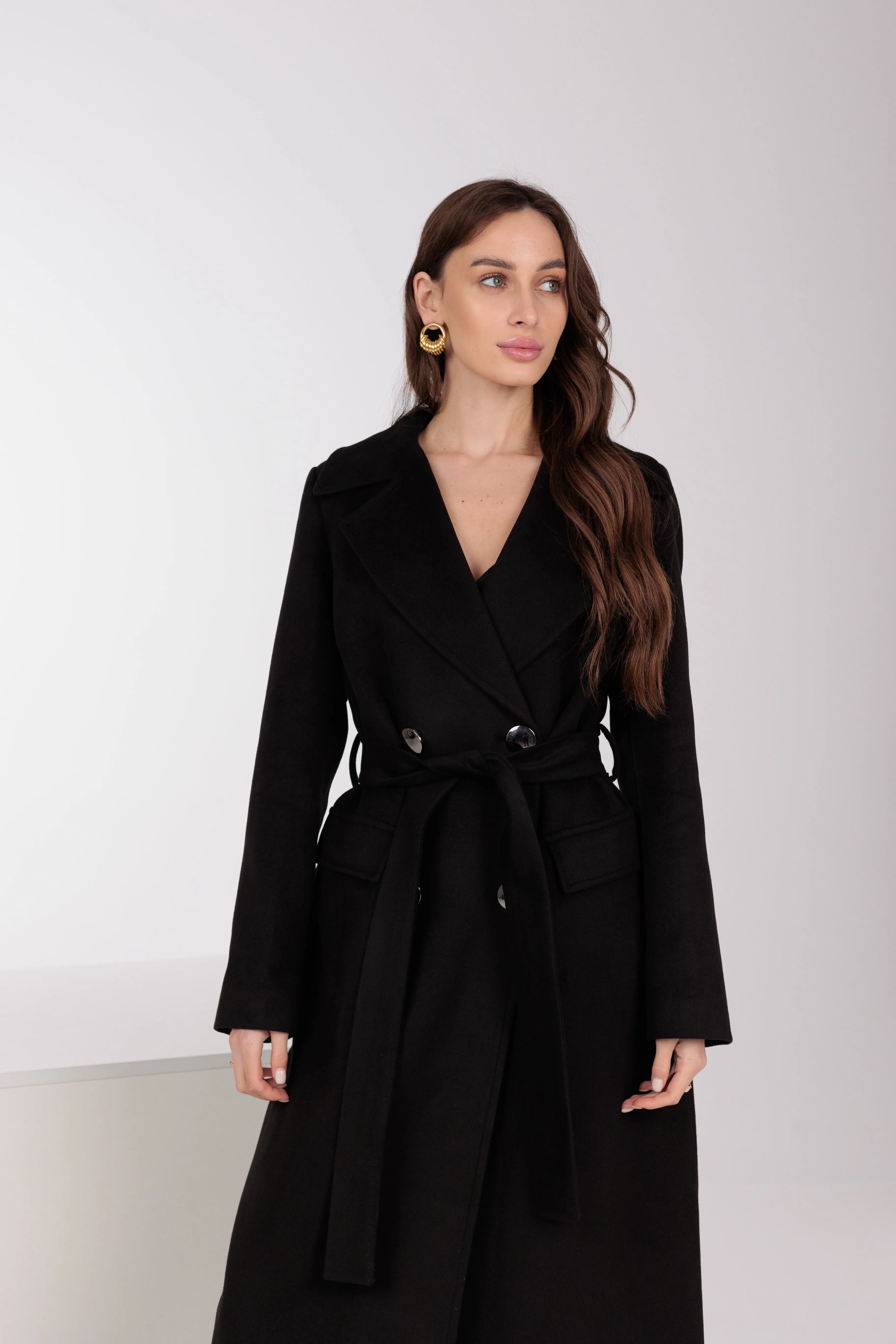 Belcarra Classic Cashmere Wool Overcoat
