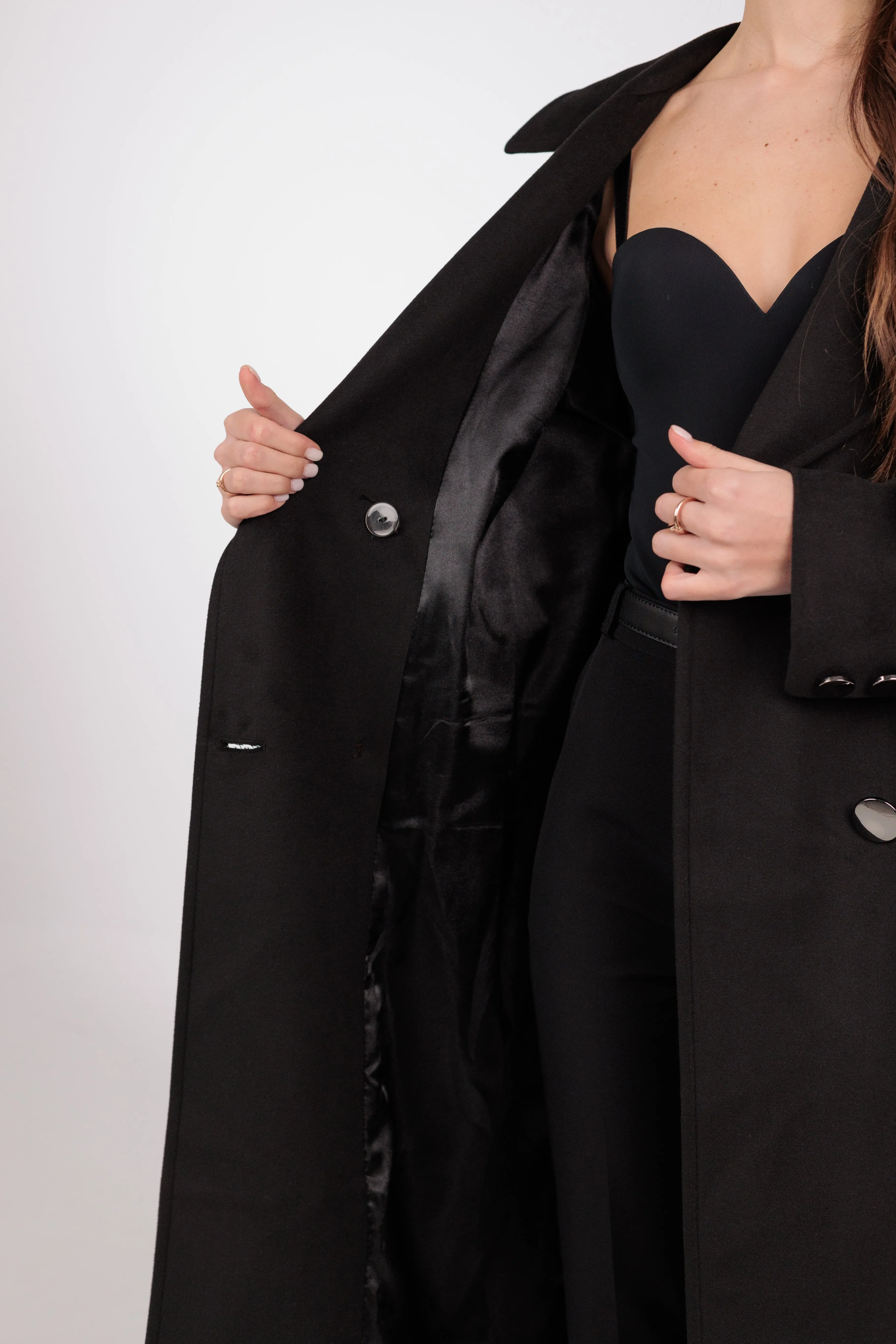 Belcarra Classic Cashmere Wool Overcoat