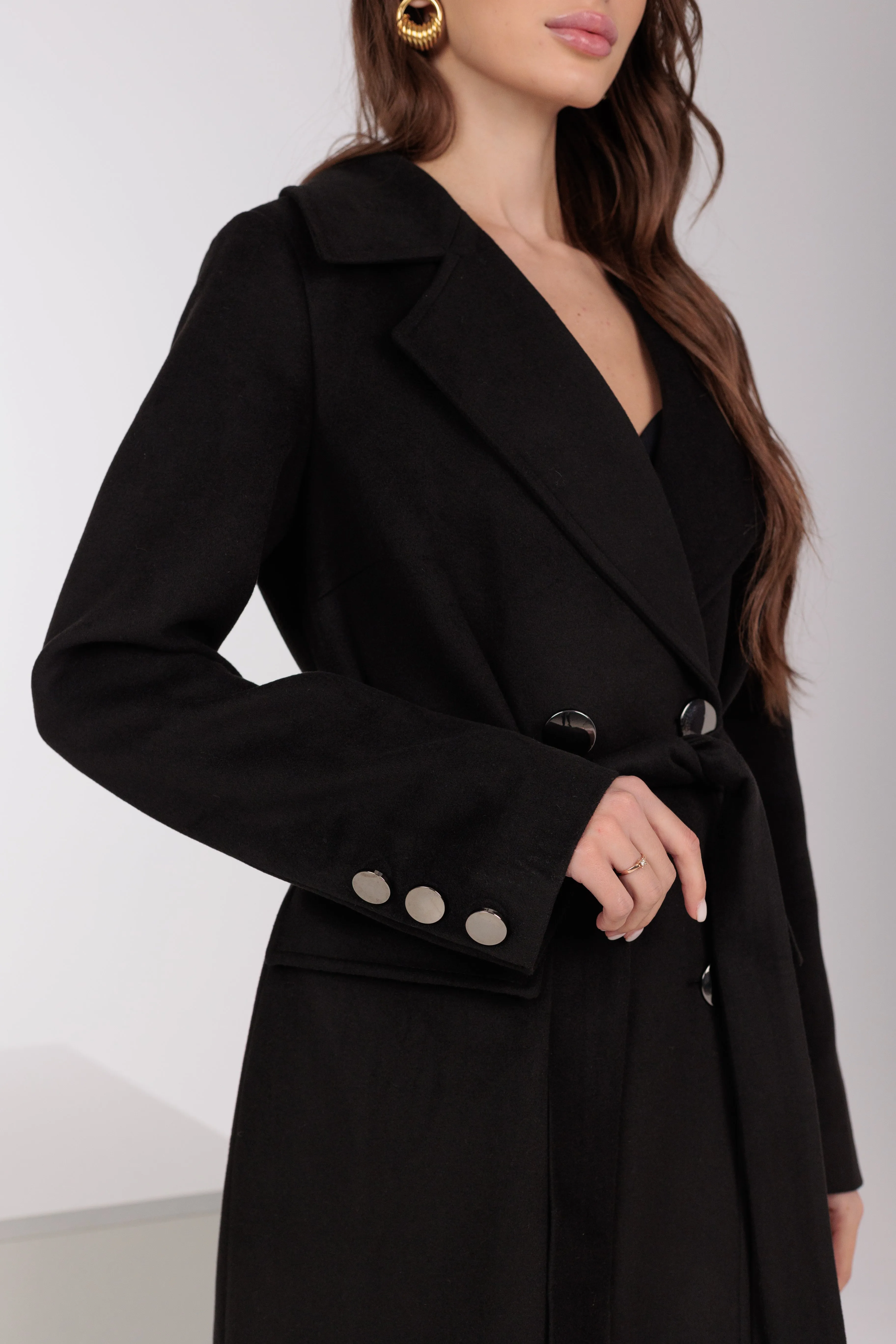 Belcarra Classic Cashmere Wool Overcoat