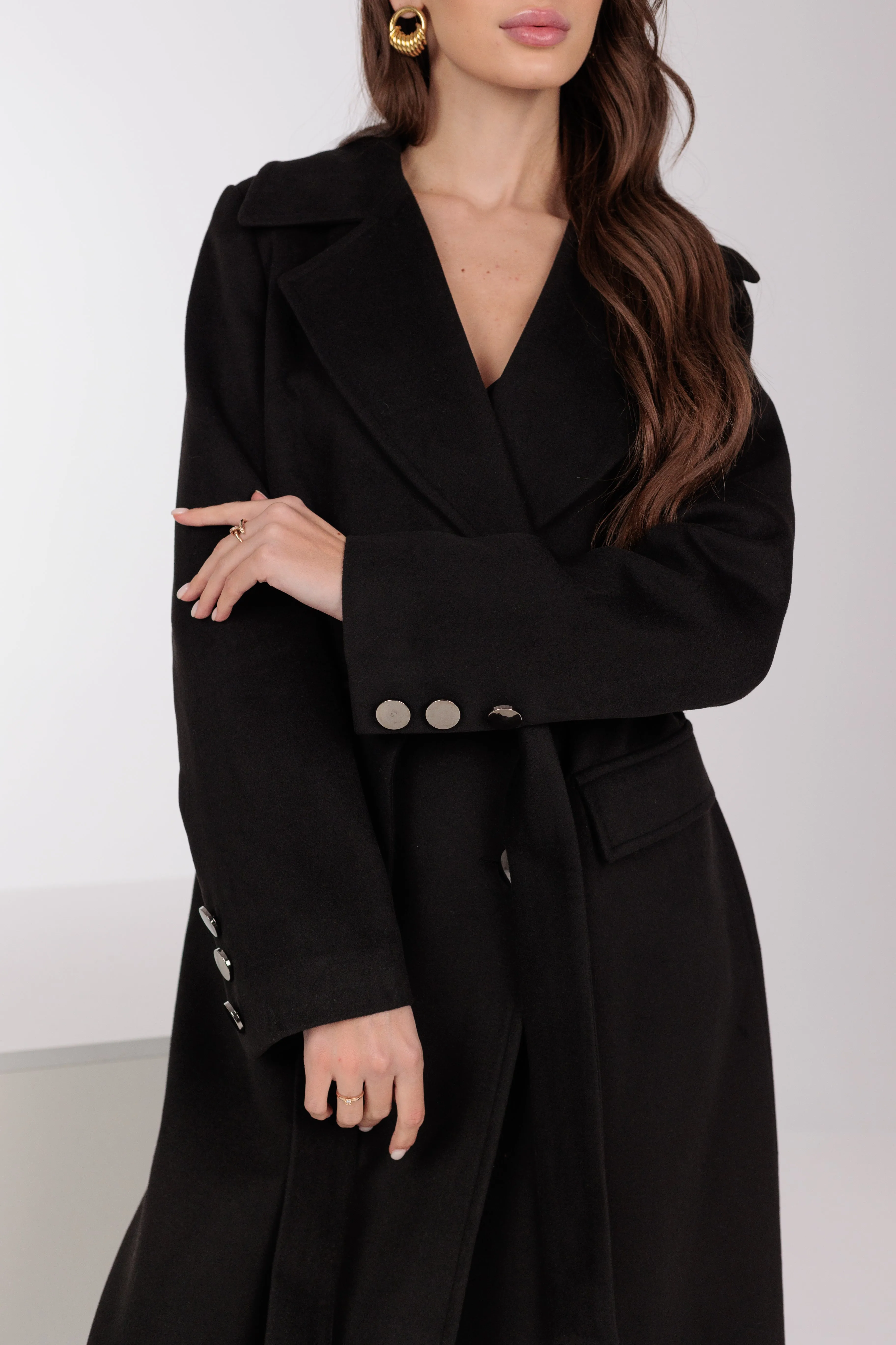 Belcarra Classic Cashmere Wool Overcoat