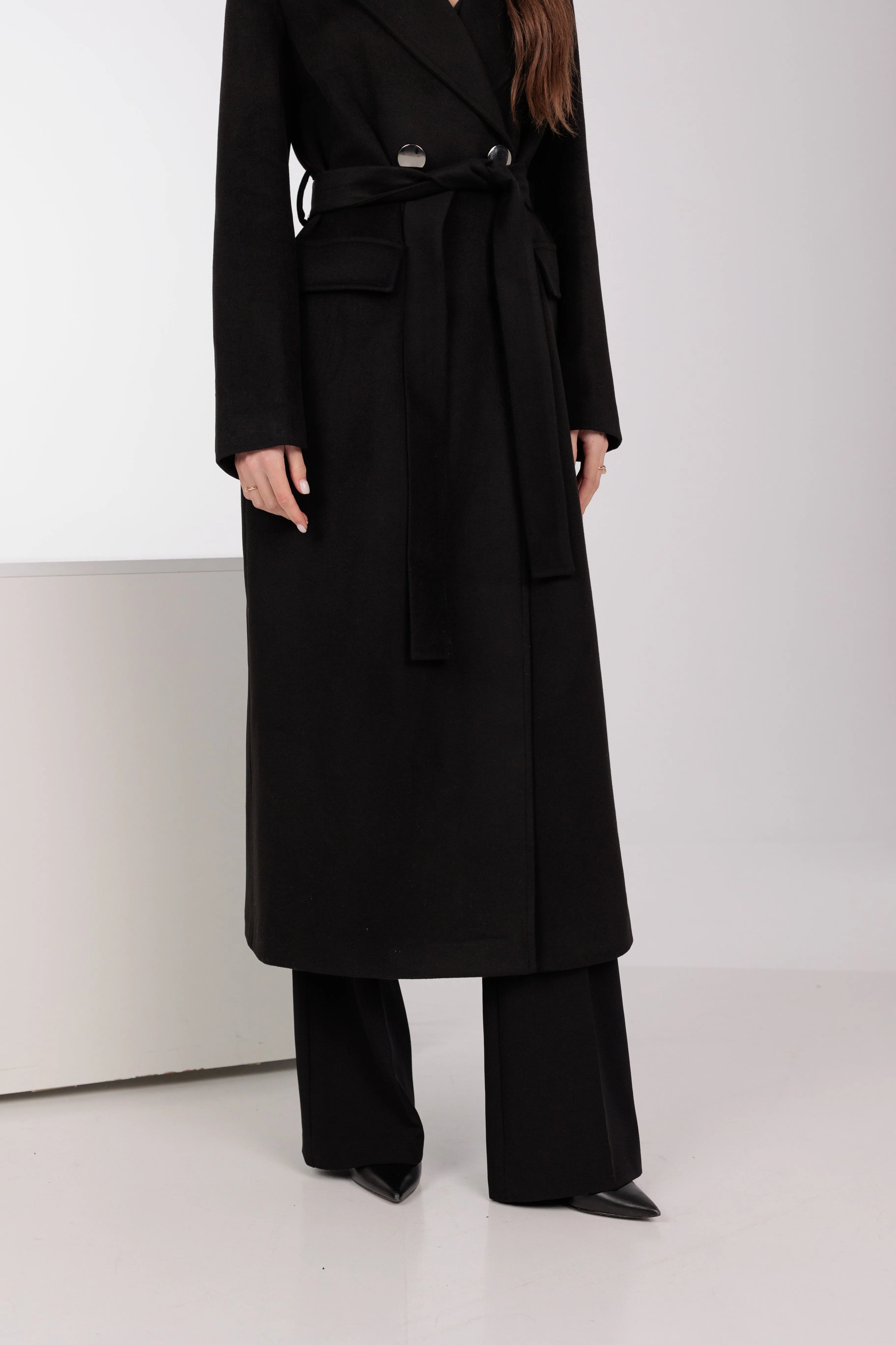 Belcarra Classic Cashmere Wool Overcoat
