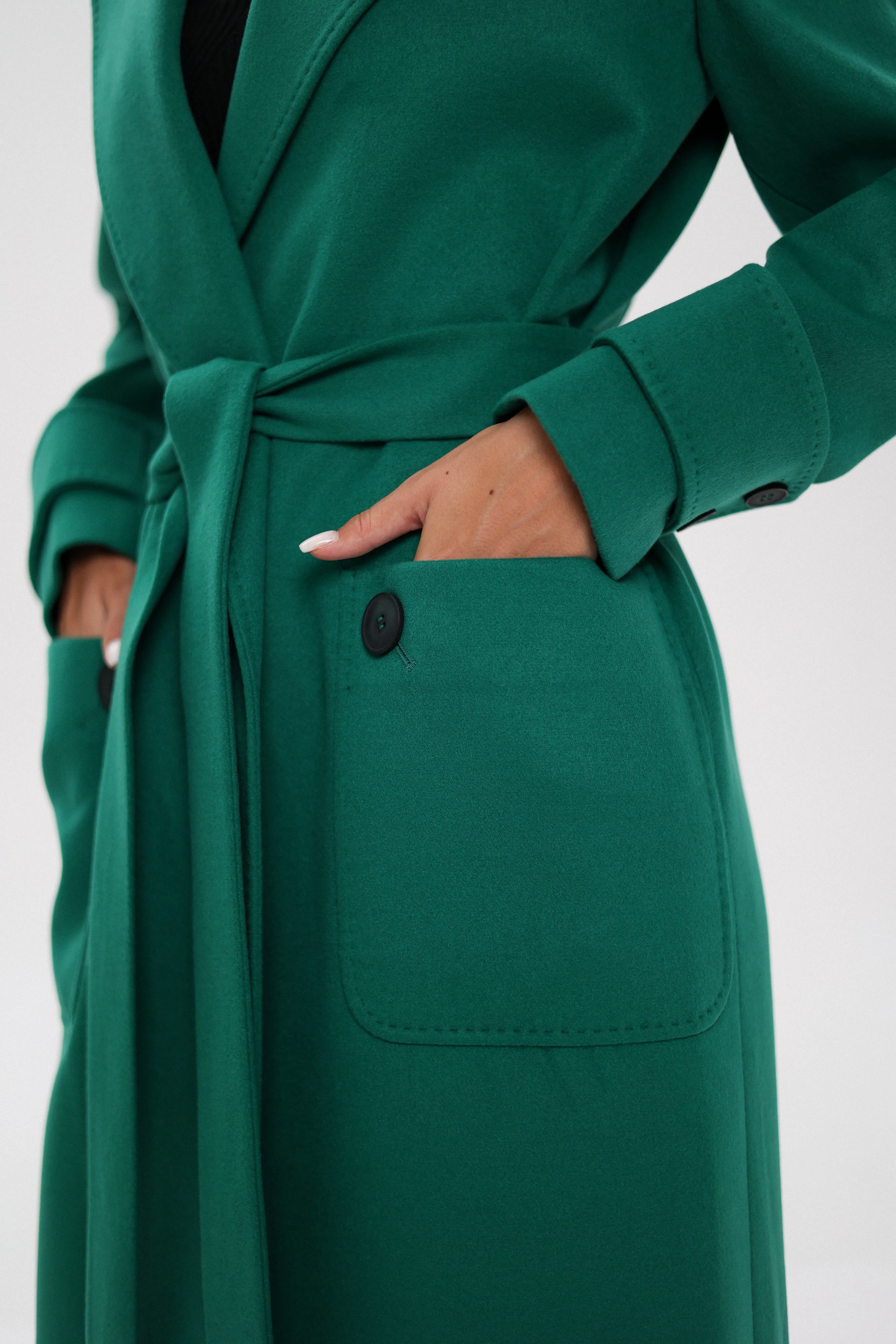 Classic Cashmere Wool Blend Overcoat