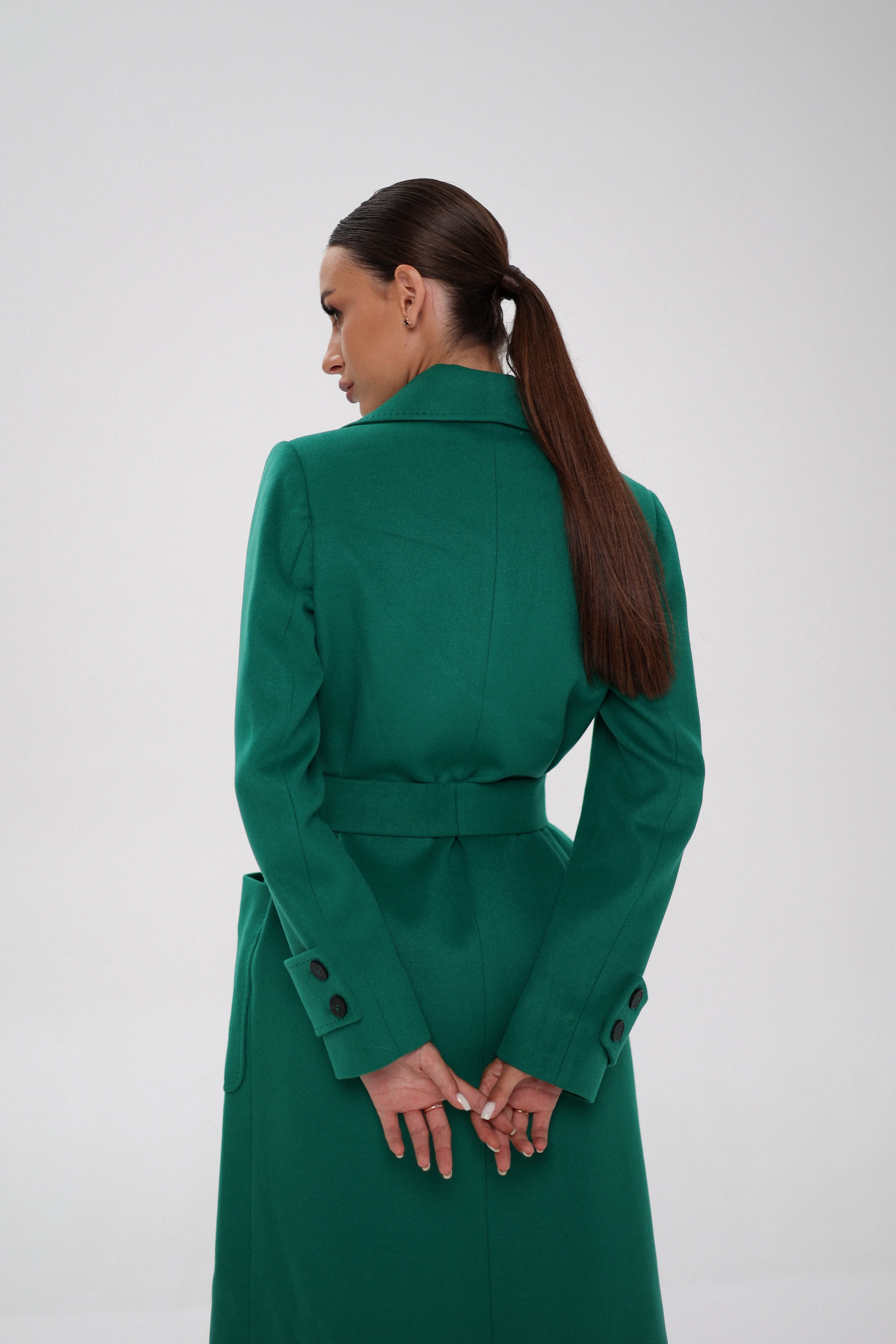 Classic Cashmere Wool Blend Overcoat