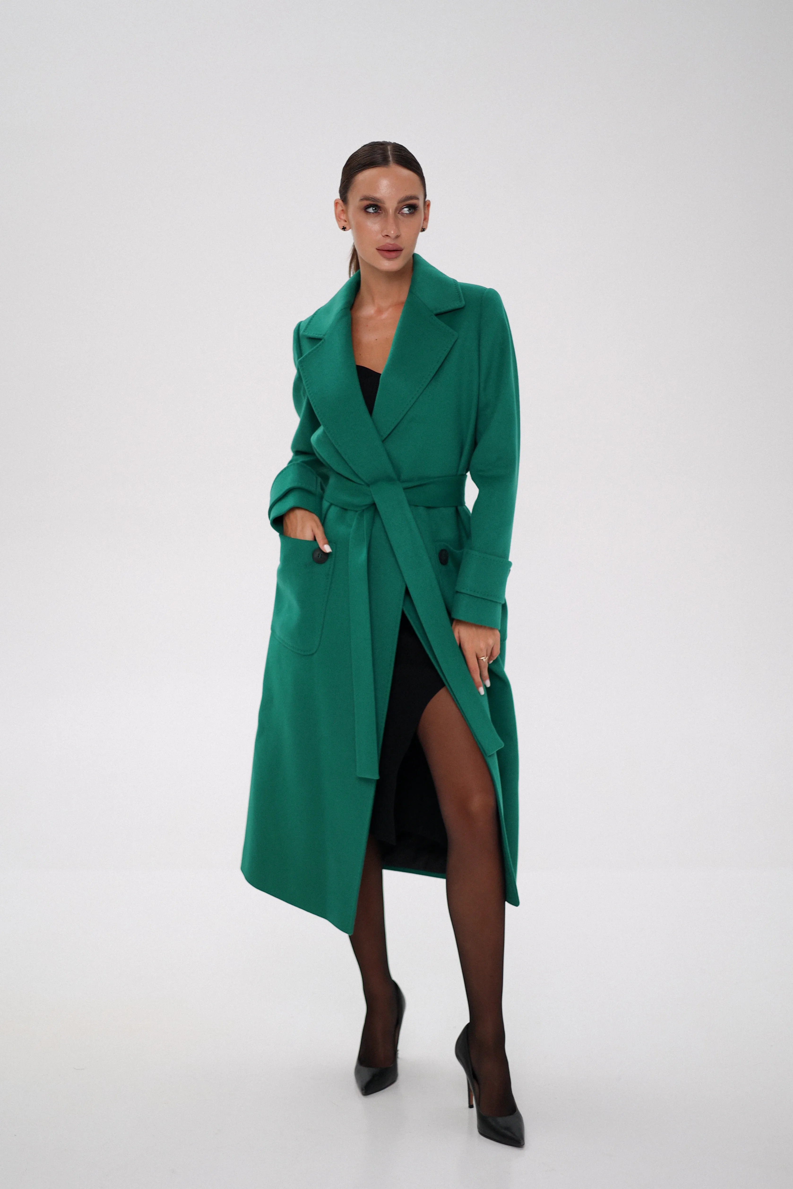 Classic Cashmere Wool Blend Overcoat