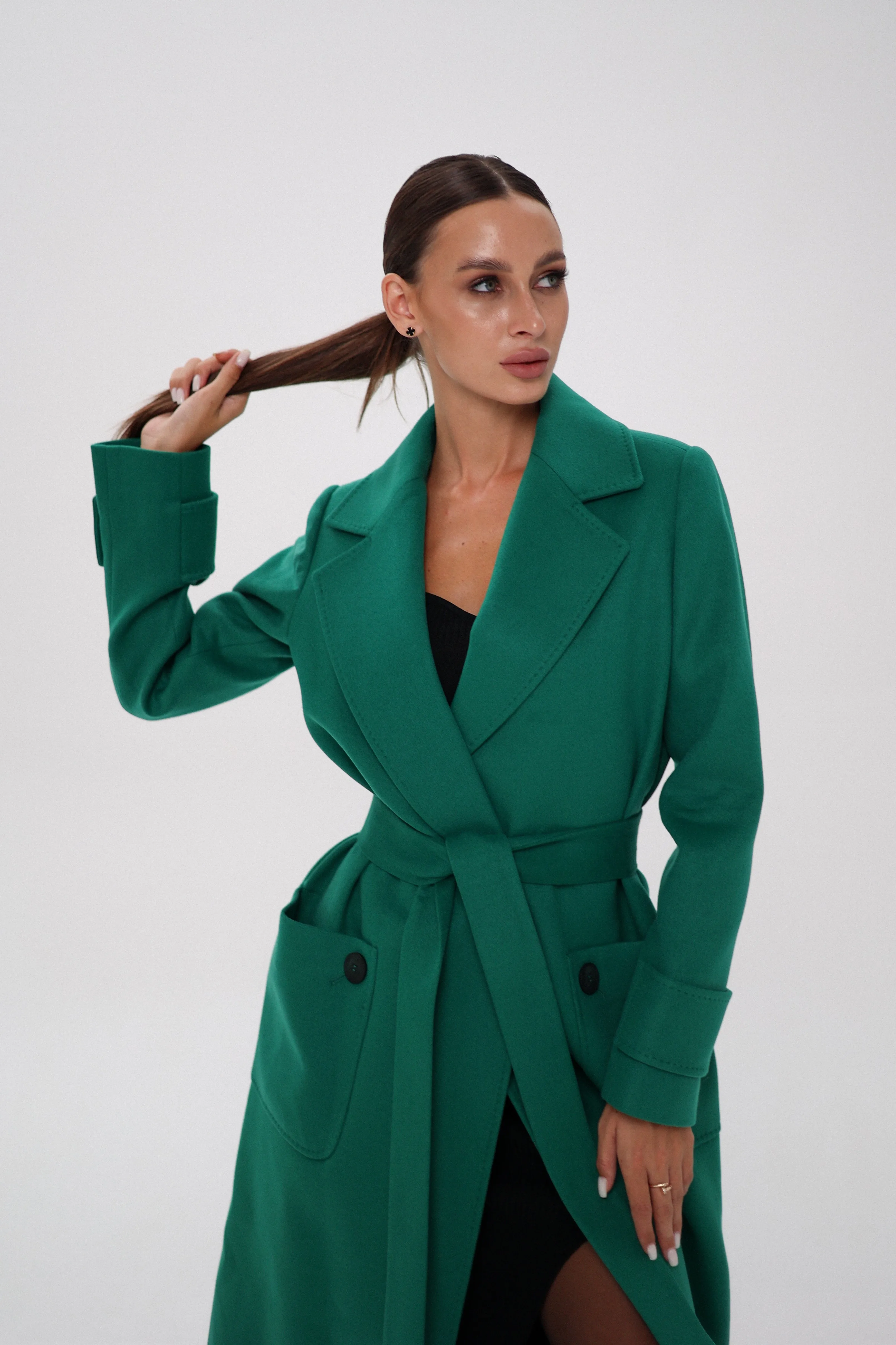 Classic Cashmere Wool Blend Overcoat