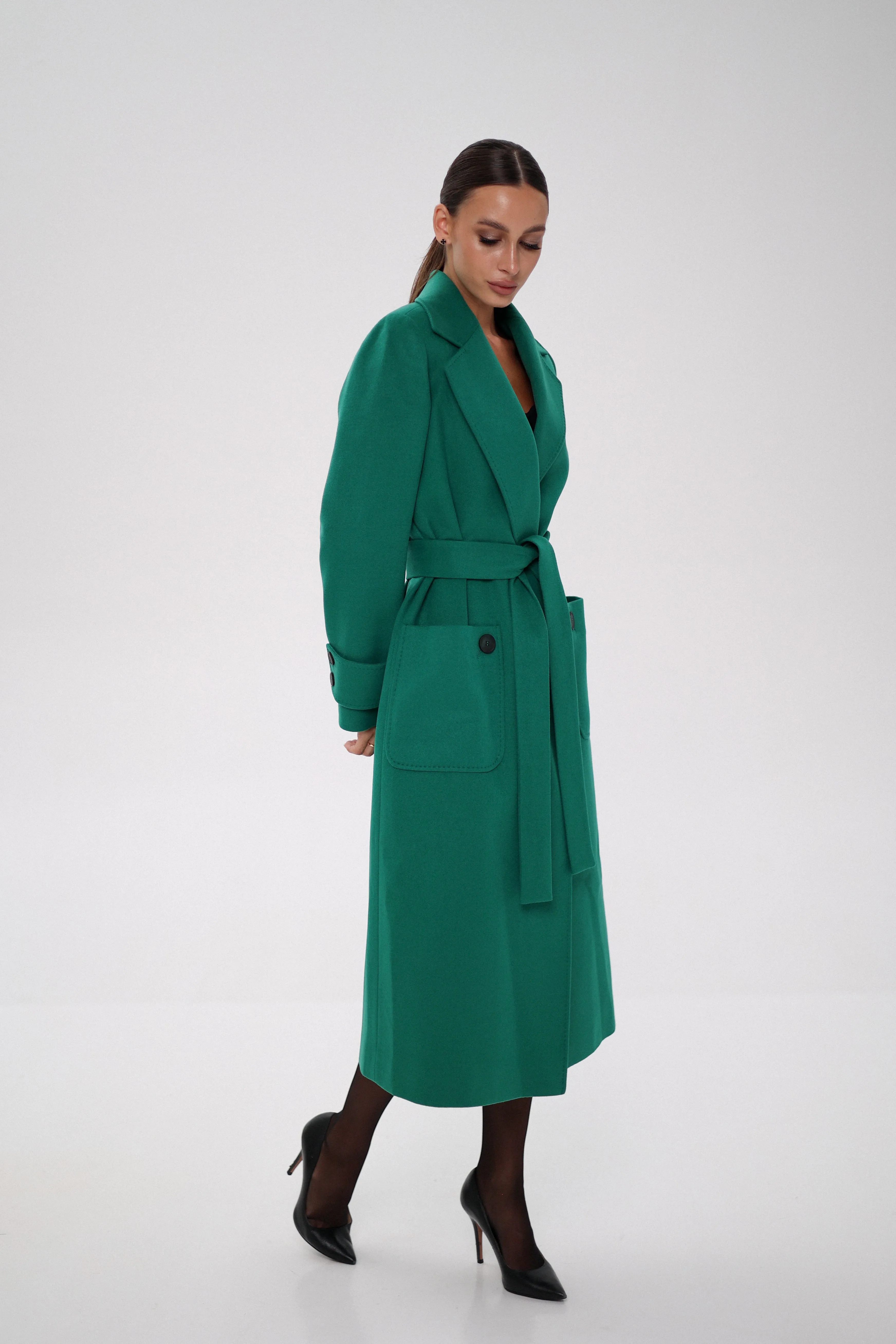 Classic Cashmere Wool Blend Overcoat