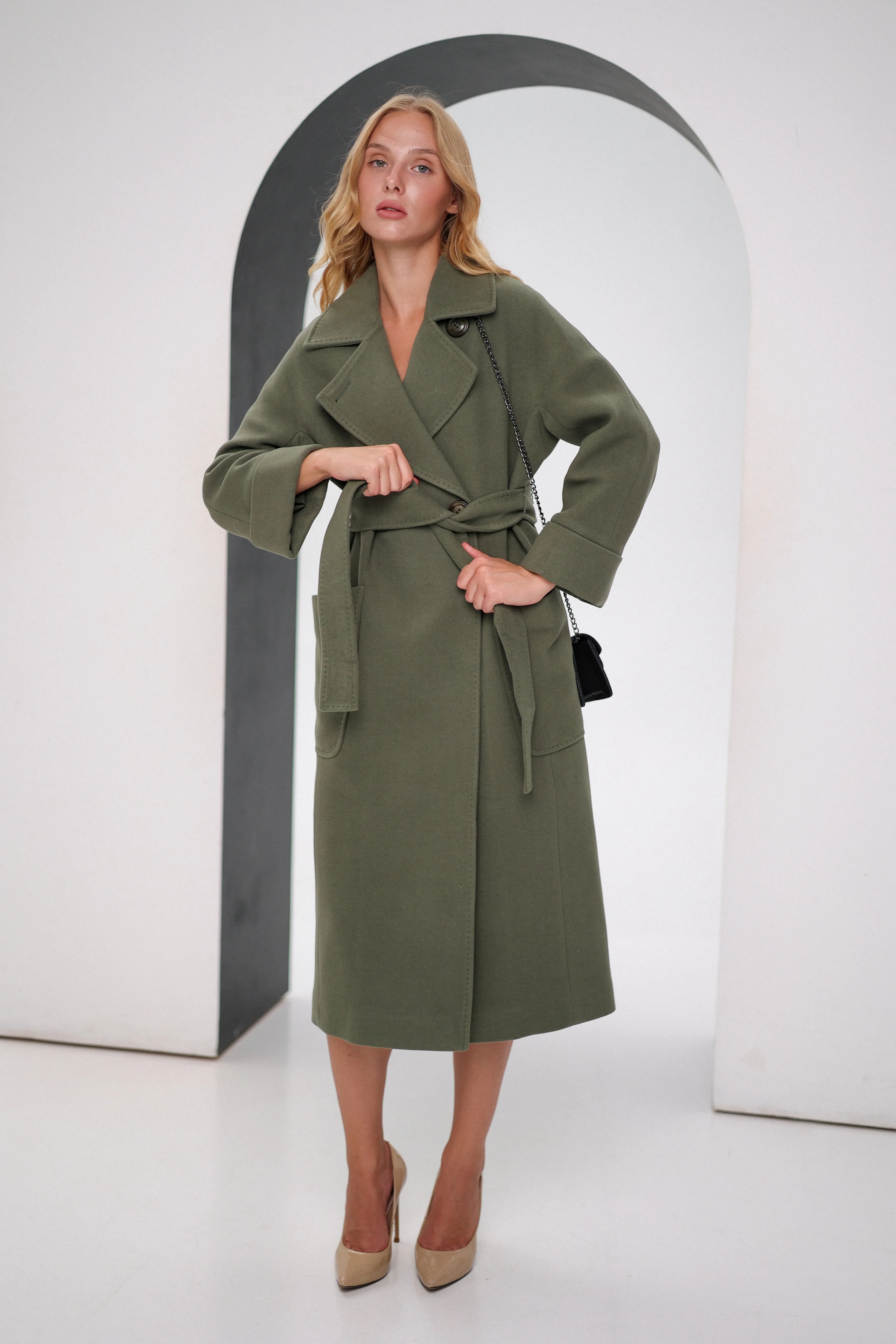Classic Cashmere Wool Blend Overcoat