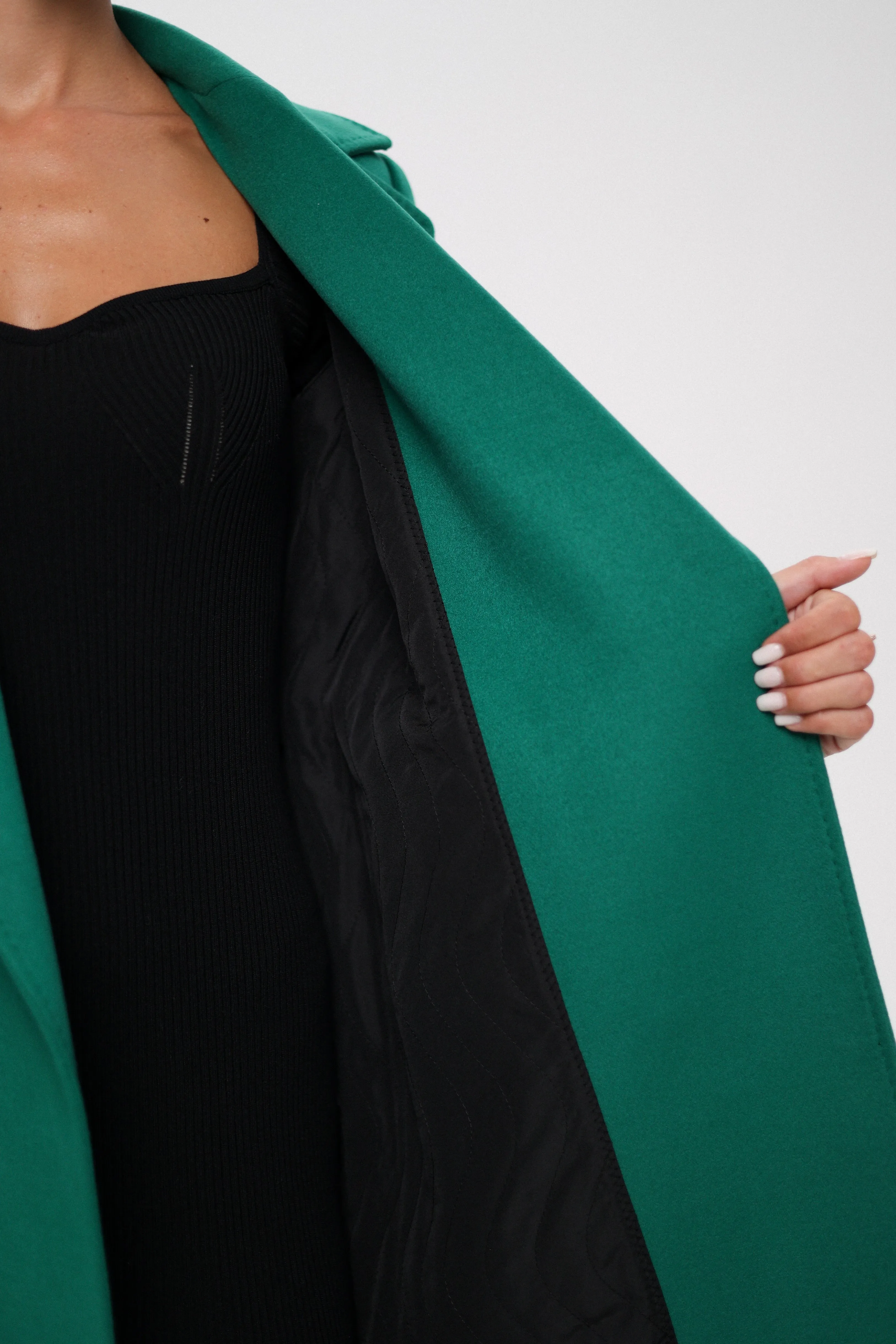 Classic Cashmere Wool Blend Overcoat