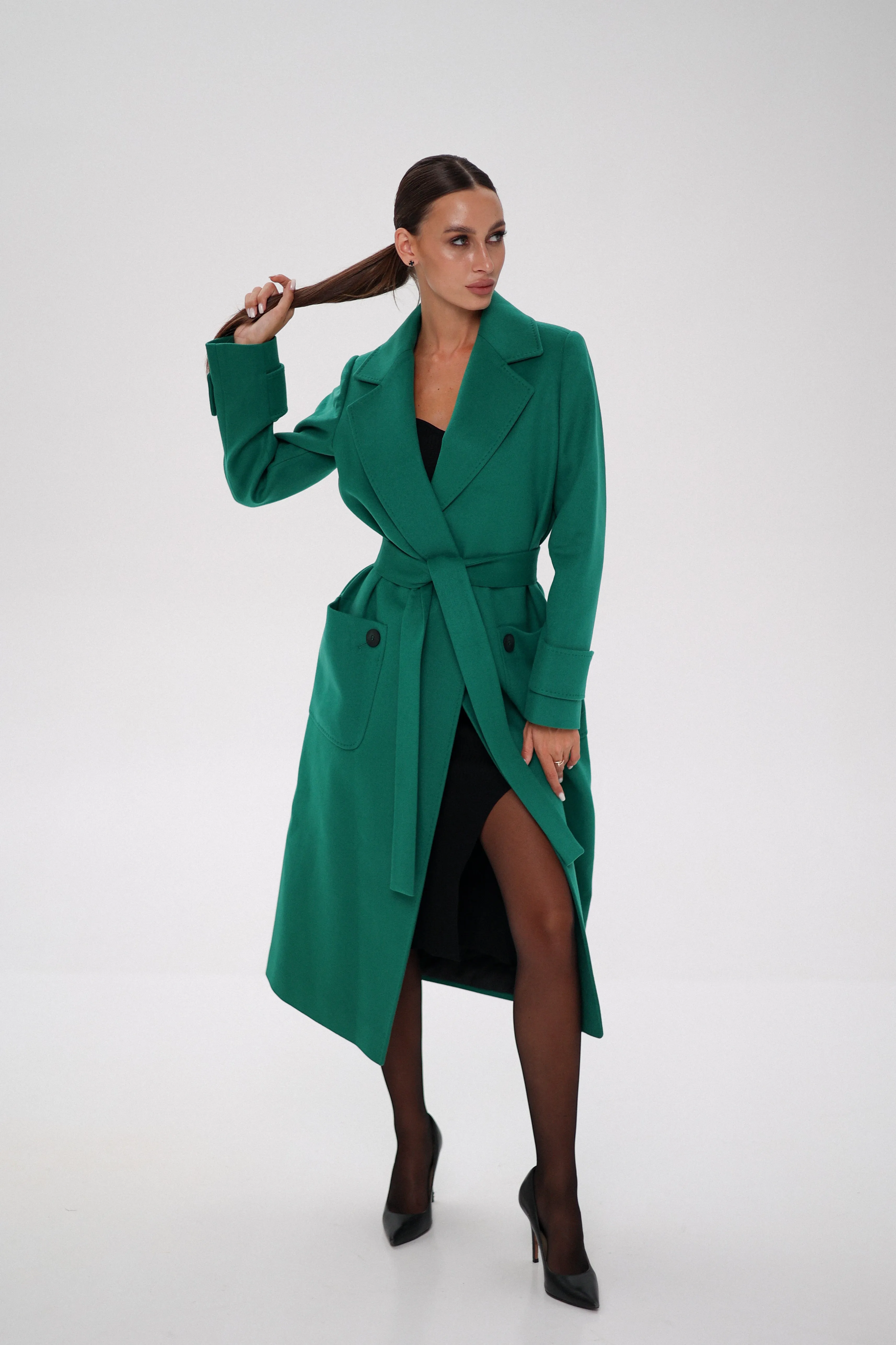 Classic Cashmere Wool Blend Overcoat