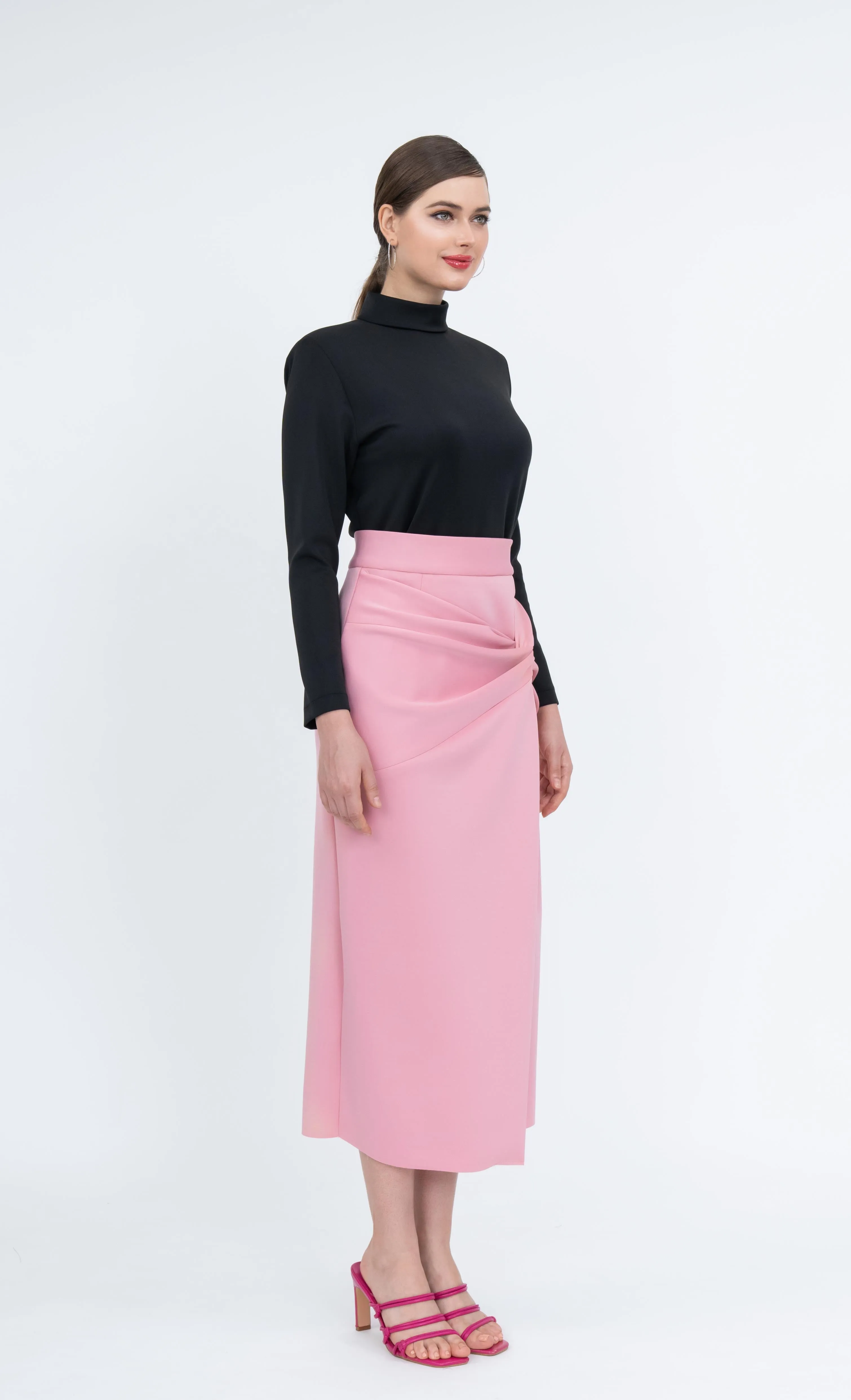 Darla Skirt in Bridal Rose