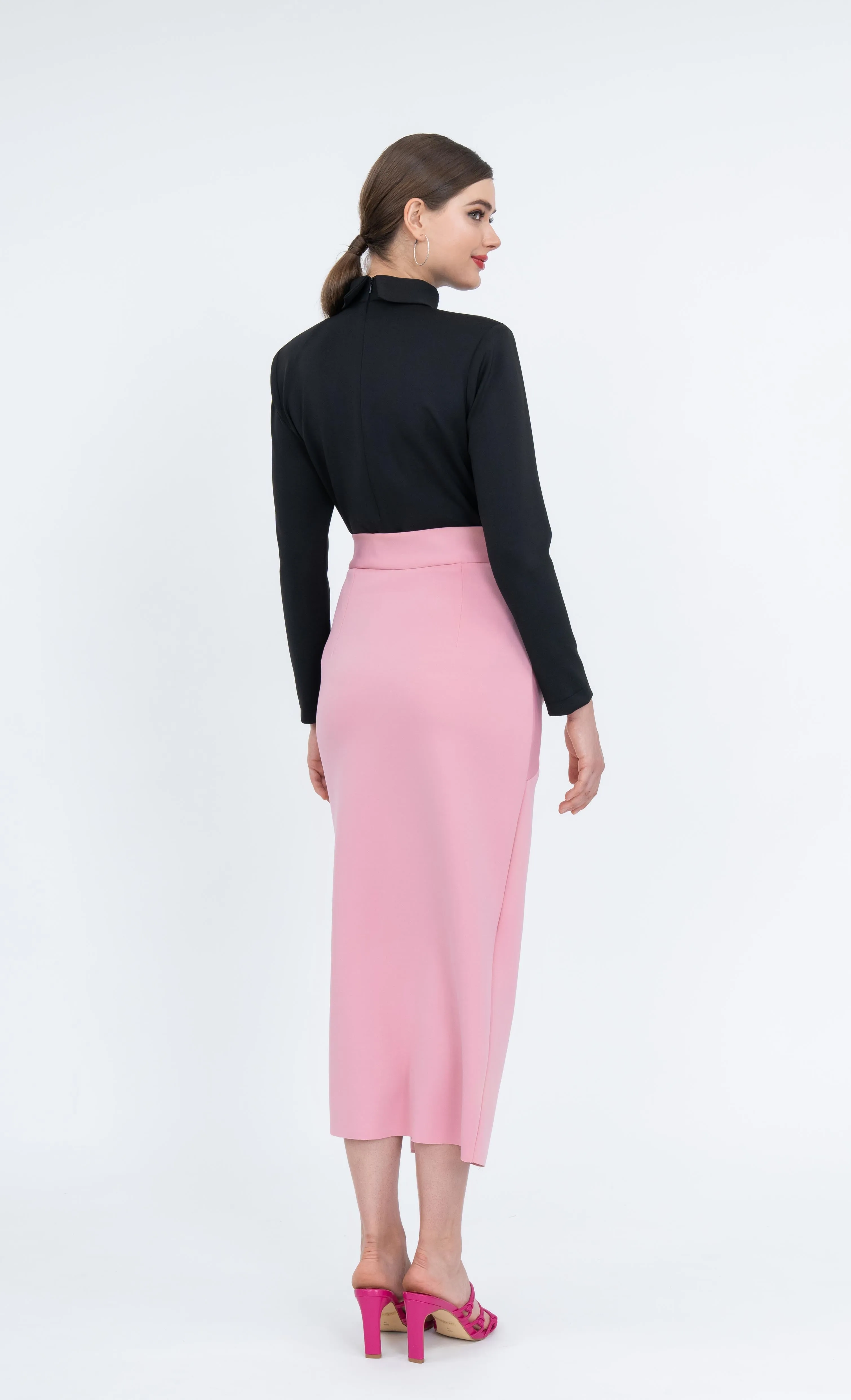 Darla Skirt in Bridal Rose