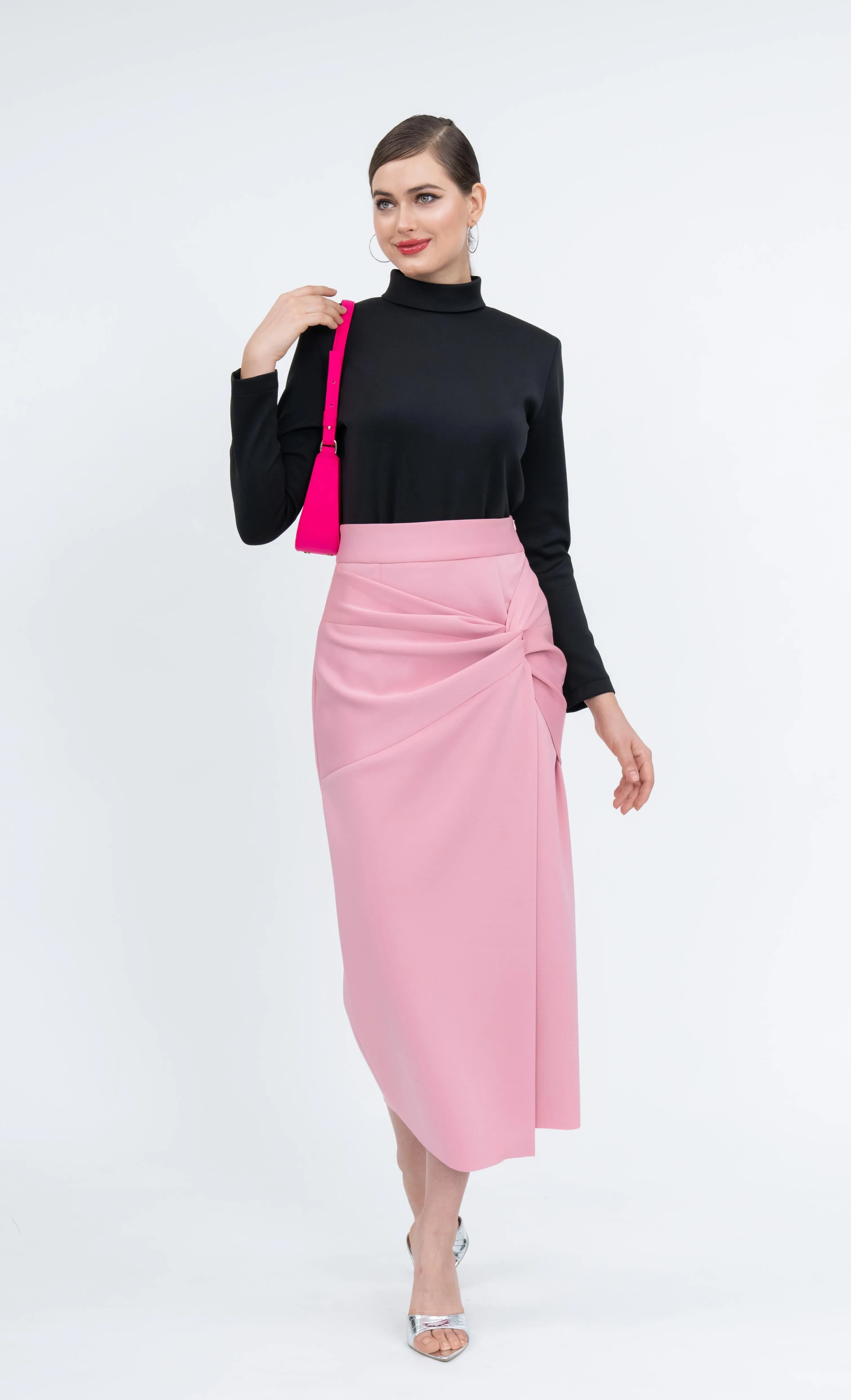 Darla Skirt in Bridal Rose