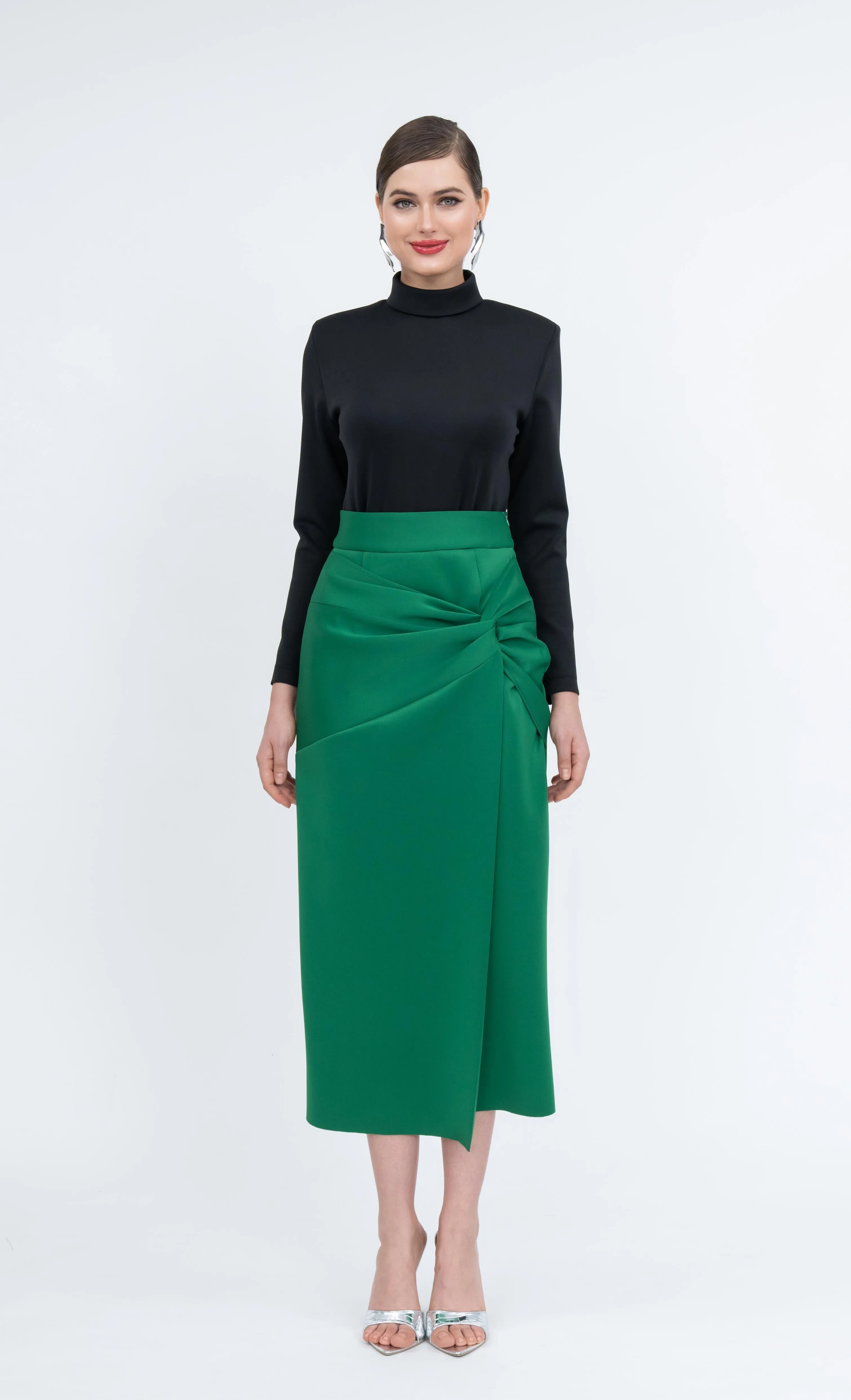 Darla Skirt in Green Bee
