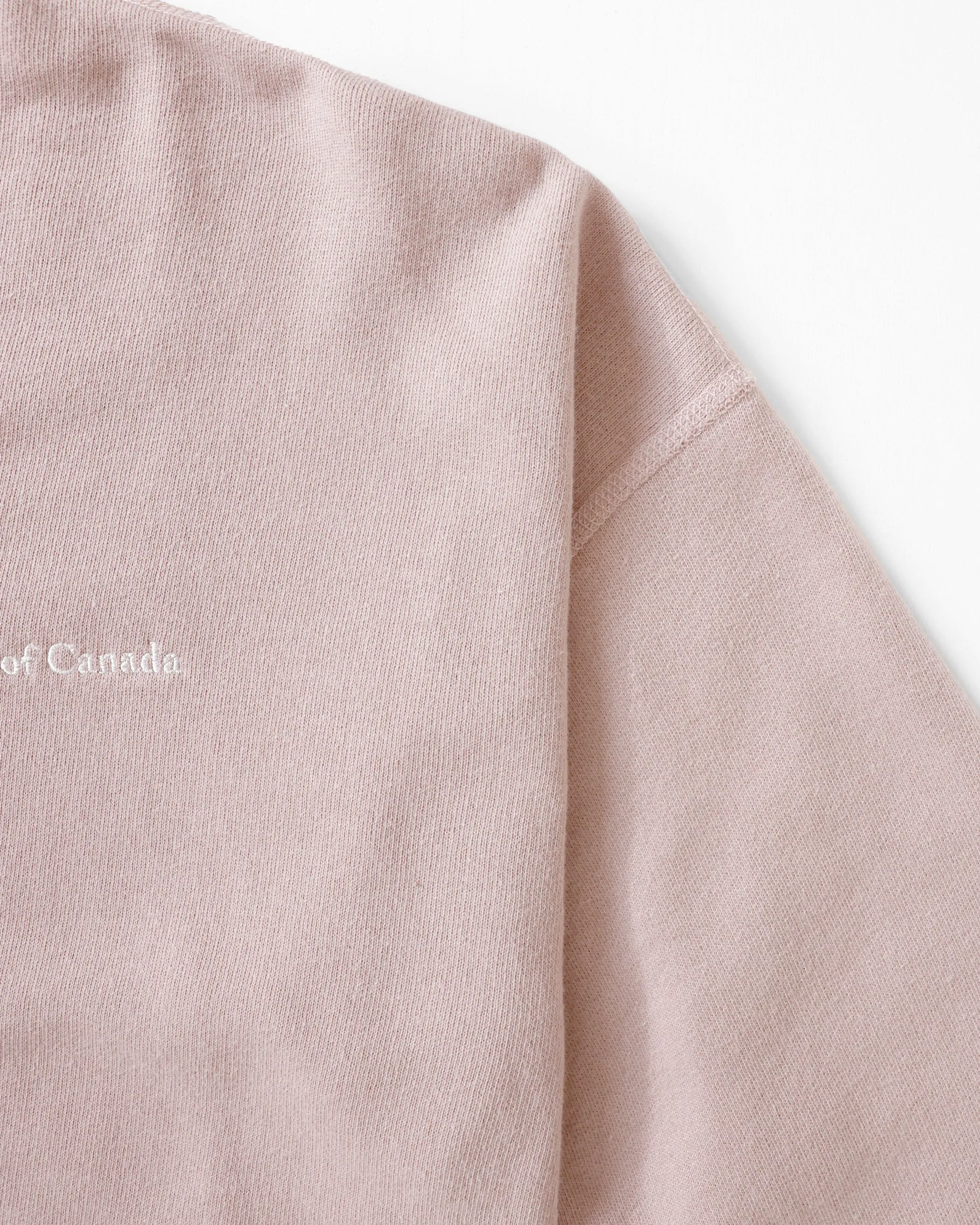 French Terry Crop Sweatshirt Dusk