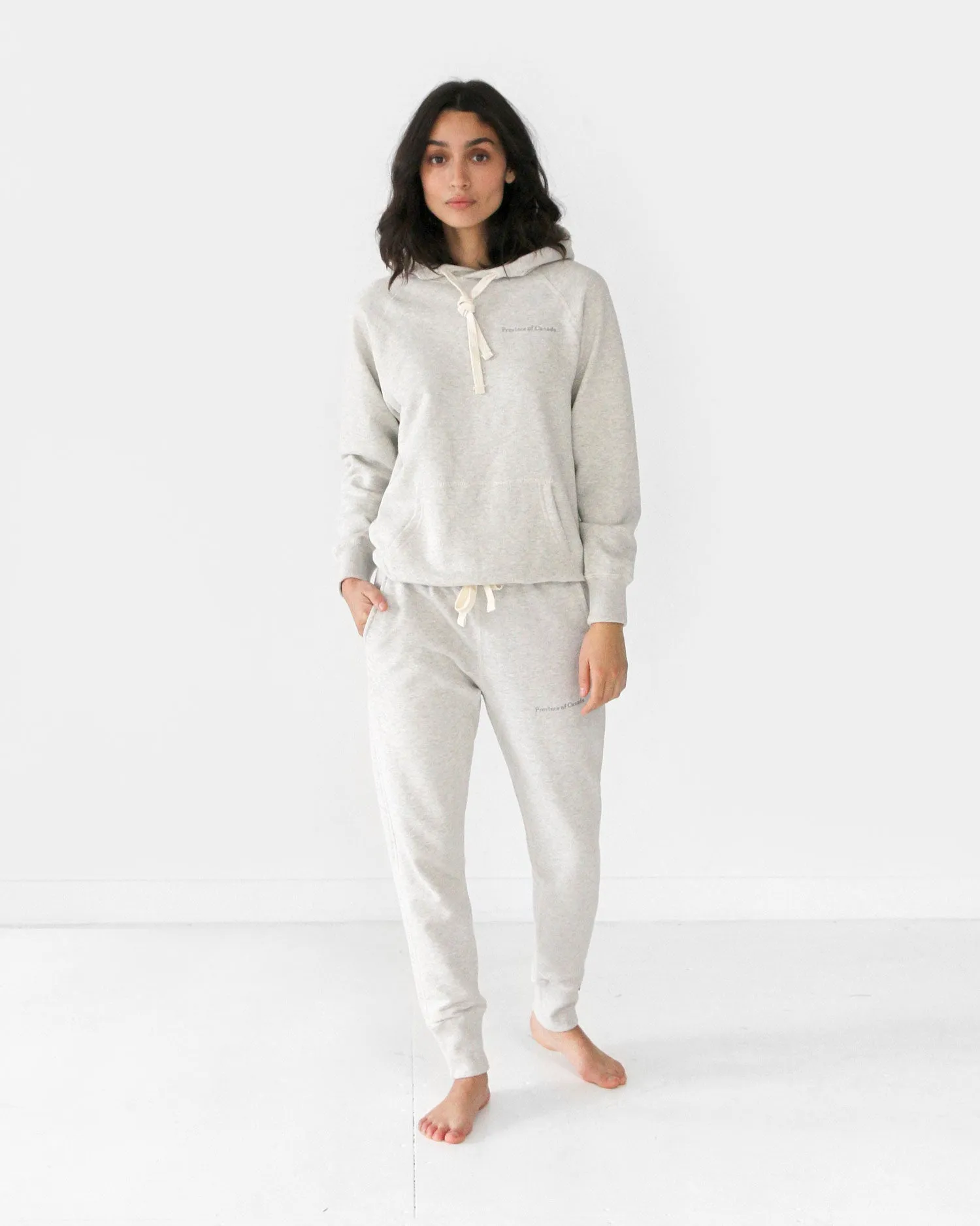 French Terry Hoodie Eggshell - Unisex