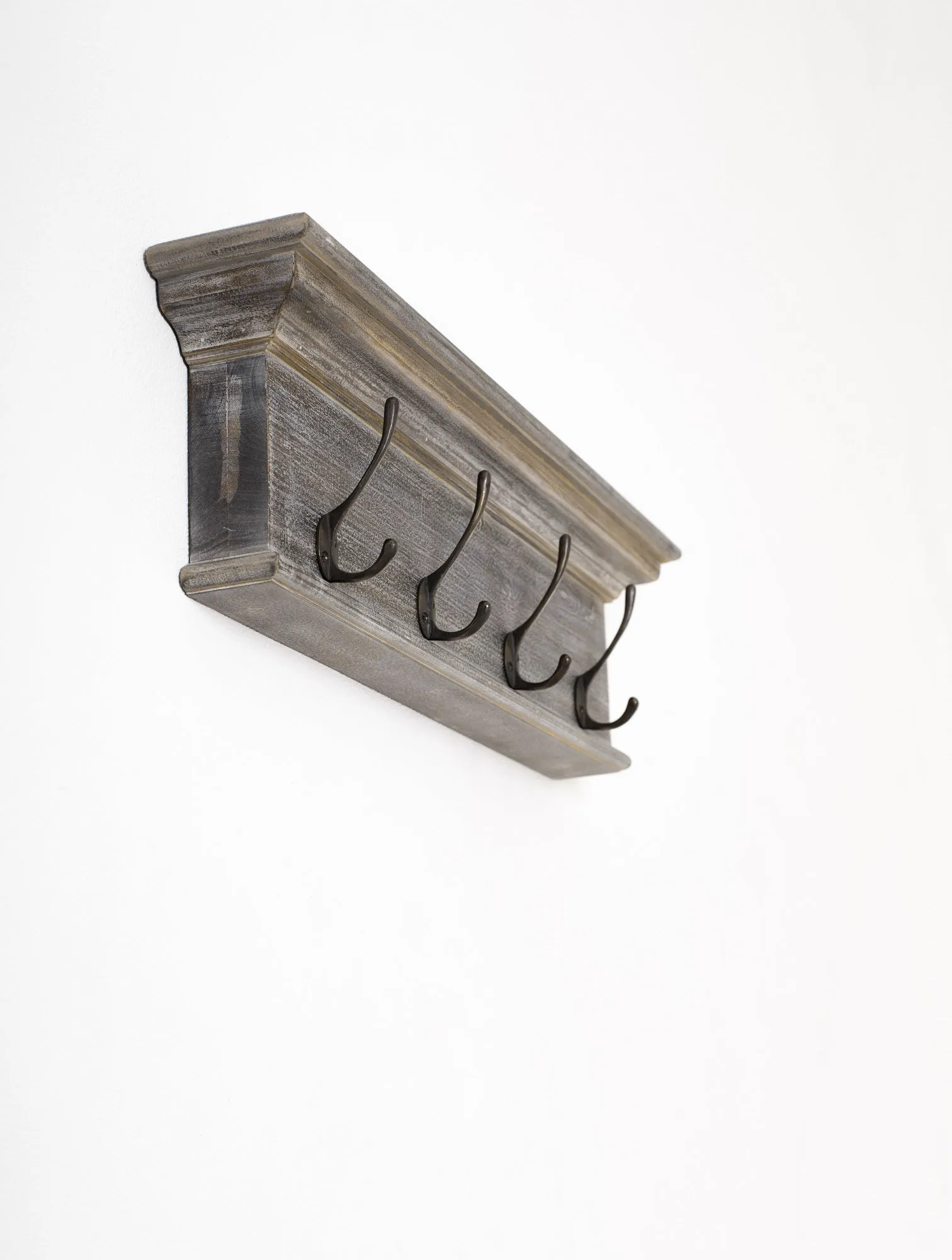 Halifax 4-Hook Coat Rack in Natural Wash