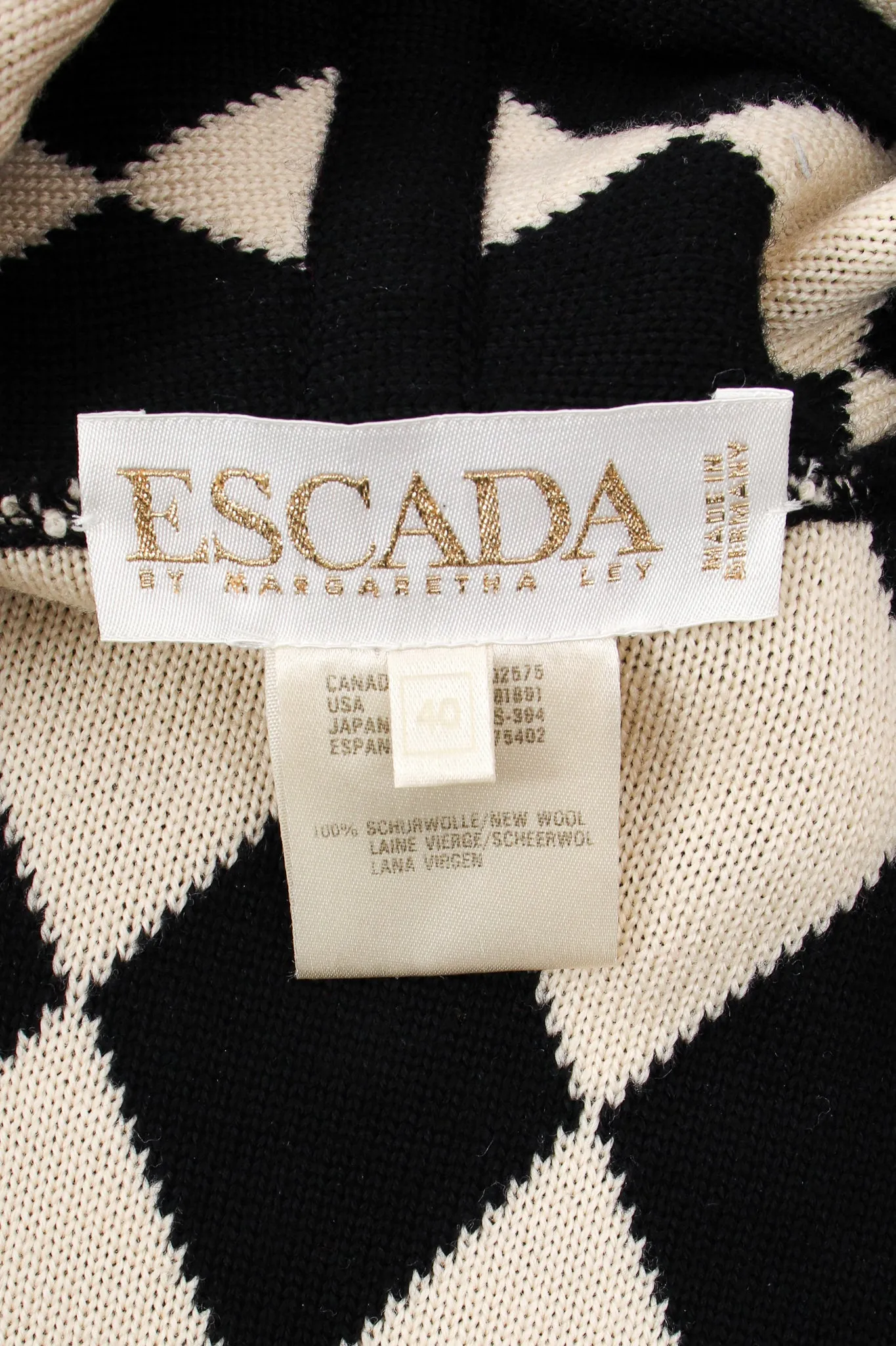 Harlequin Knit Blanket Sweater