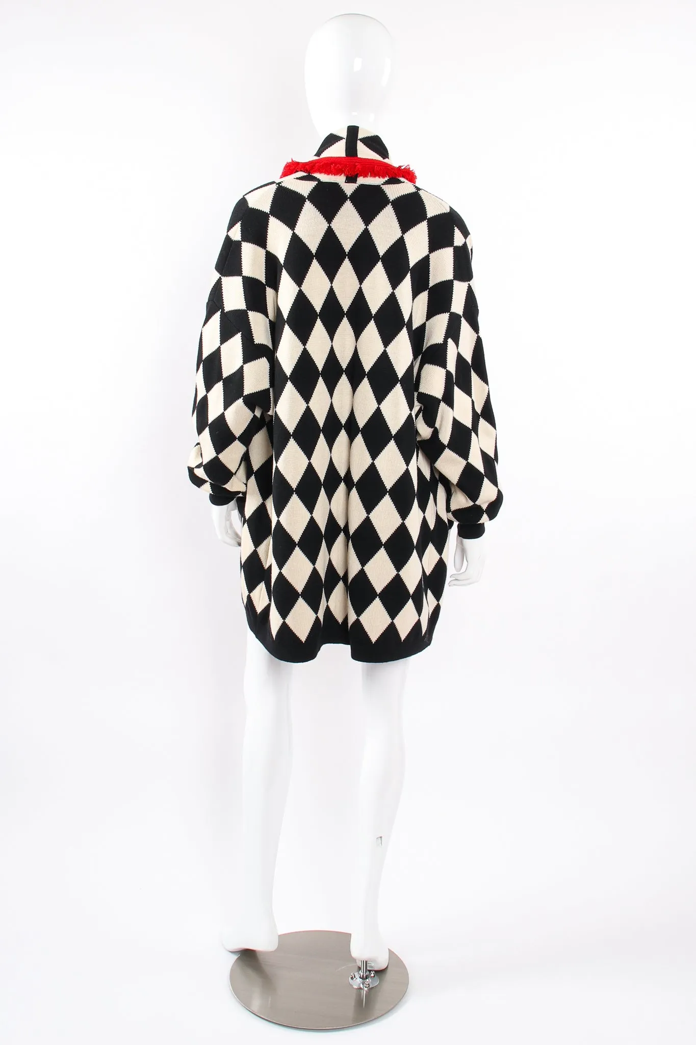 Harlequin Knit Blanket Sweater