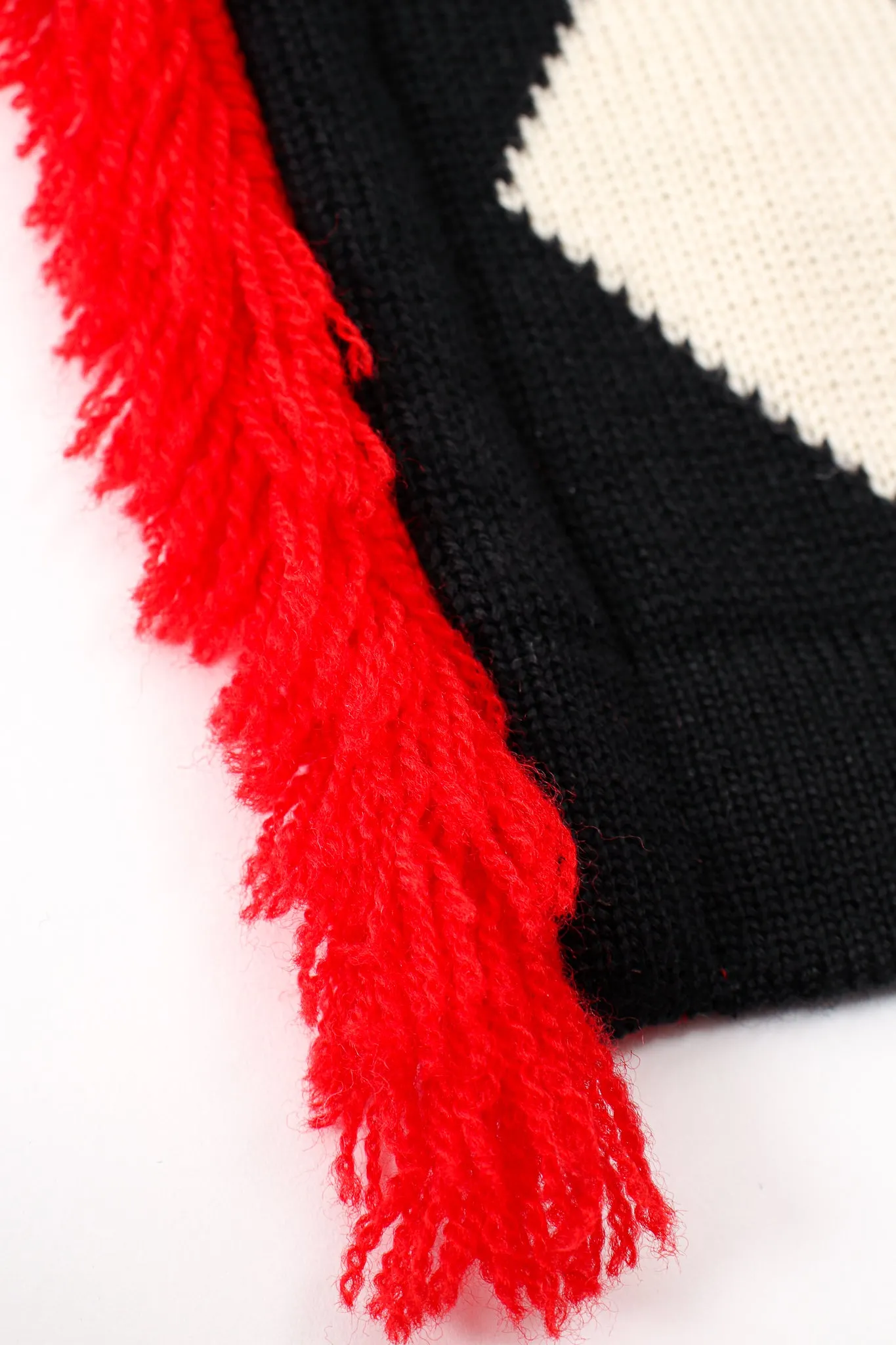 Harlequin Knit Blanket Sweater