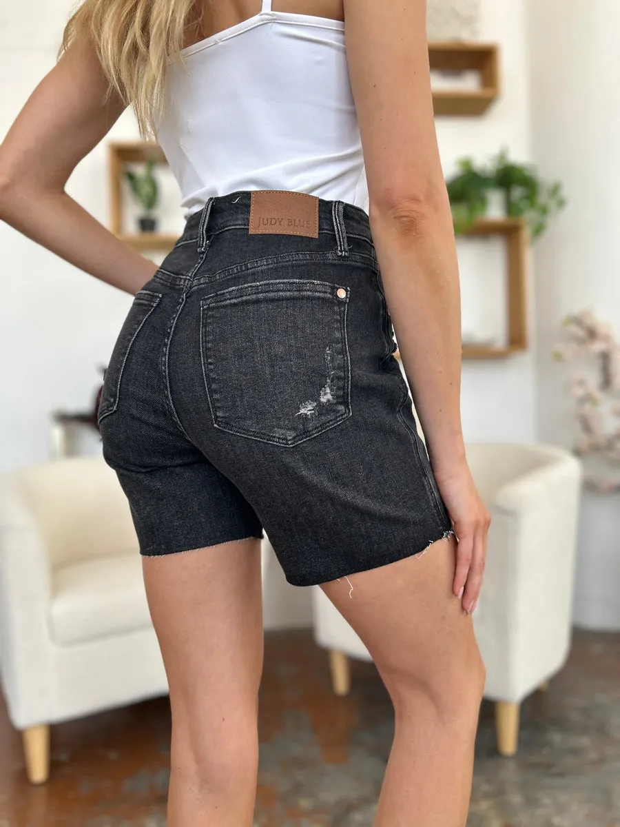 Judy Blue High Waist Rigid Magic Denim Shorts [Online Exclusive]
