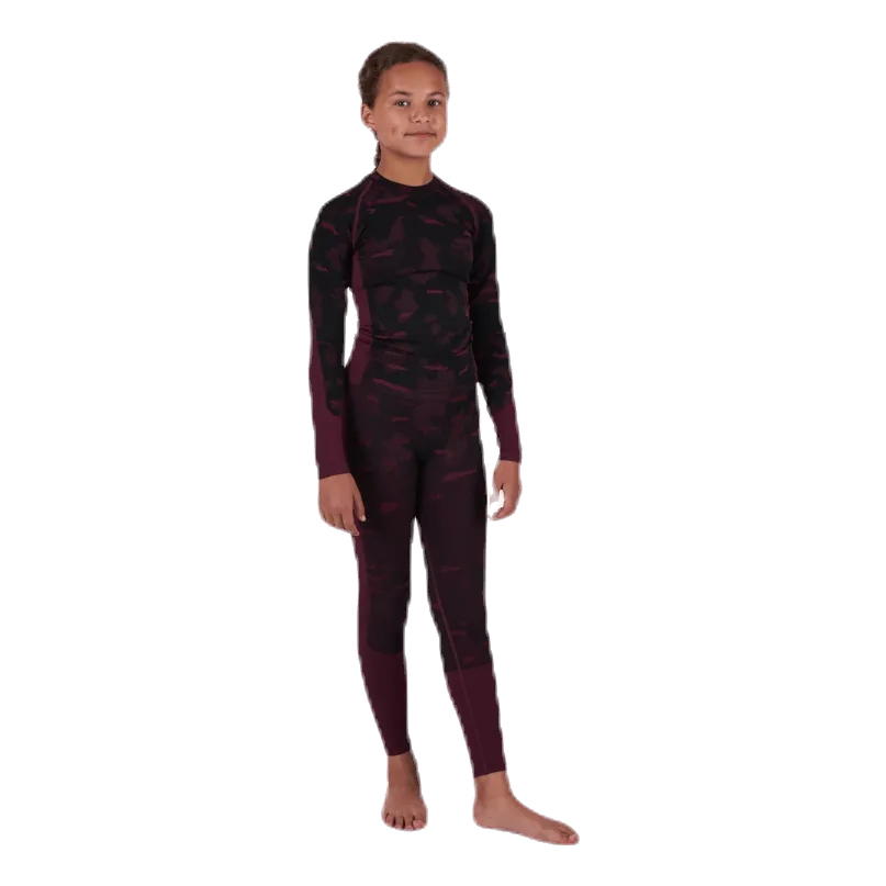 Junior Seamless 1st Layer Set Patterned/Red