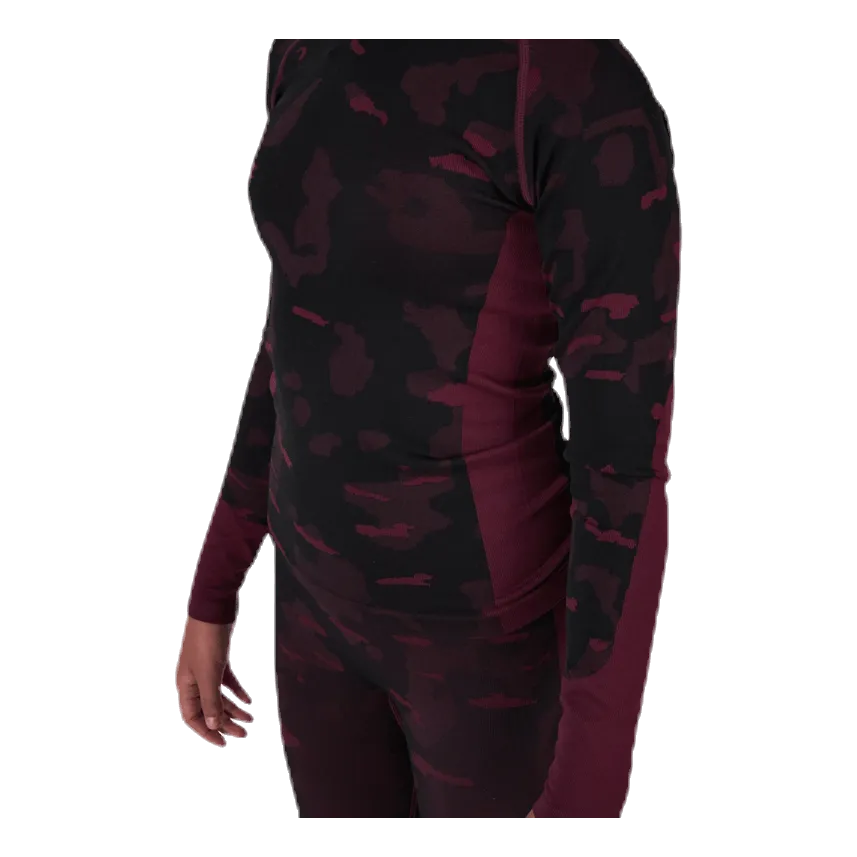Junior Seamless 1st Layer Set Patterned/Red