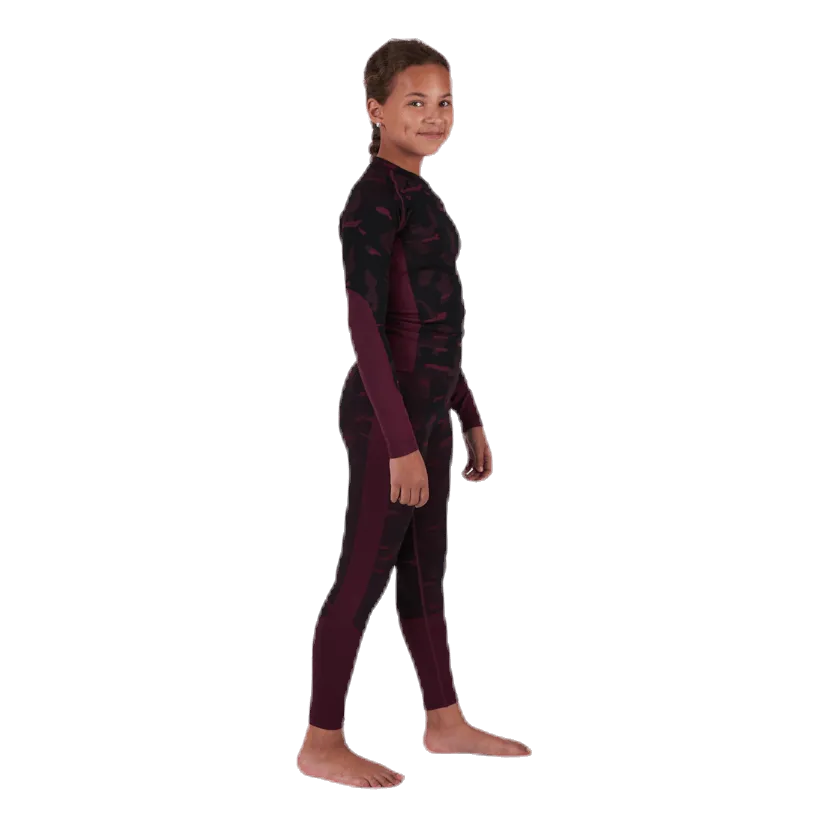 Junior Seamless 1st Layer Set Patterned/Red