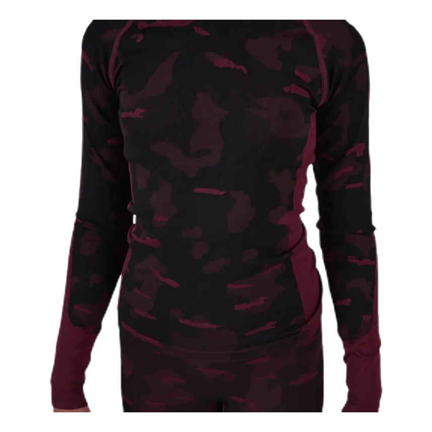 Junior Seamless 1st Layer Set Patterned/Red