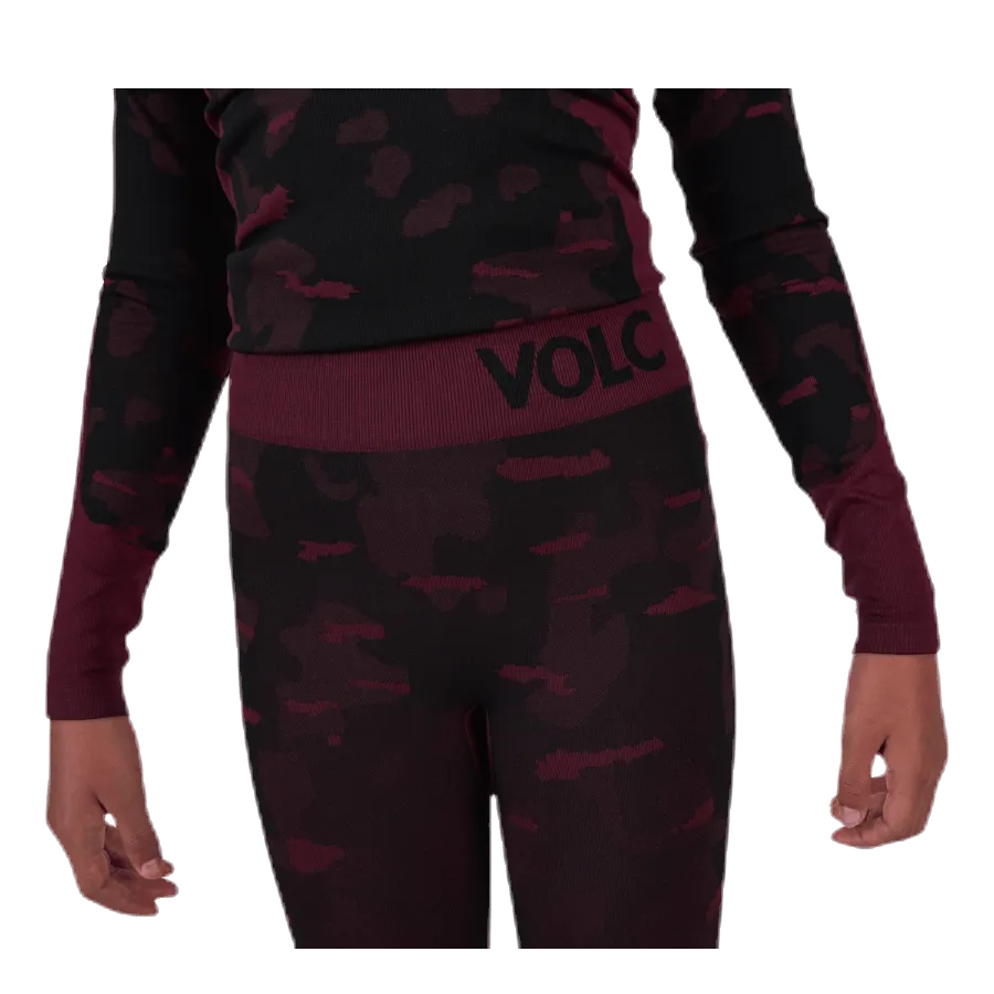 Junior Seamless 1st Layer Set Patterned/Red