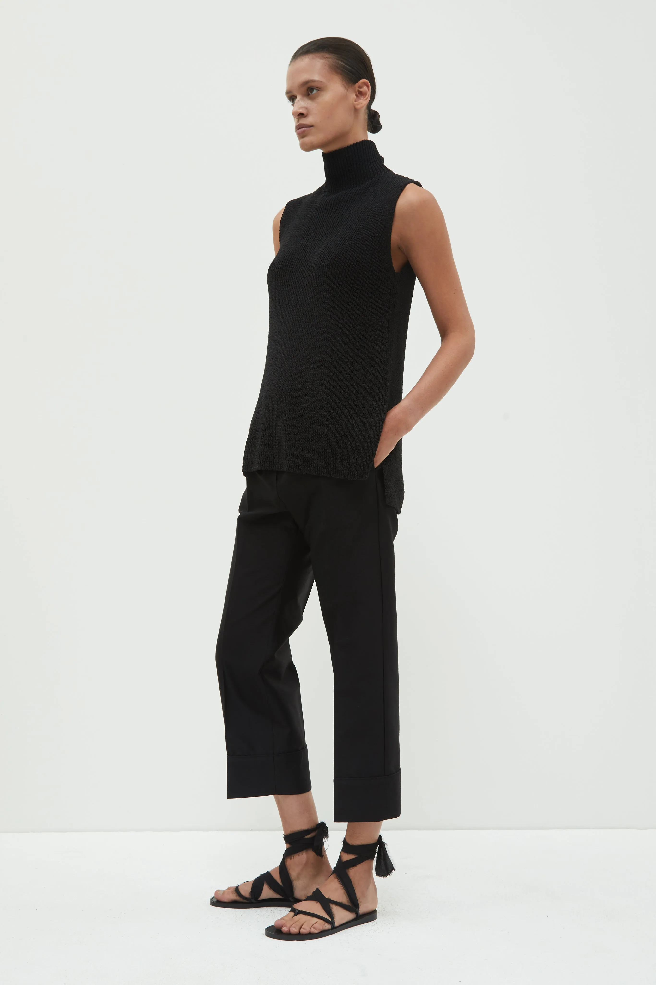 Kari Sleeveless Knit Top