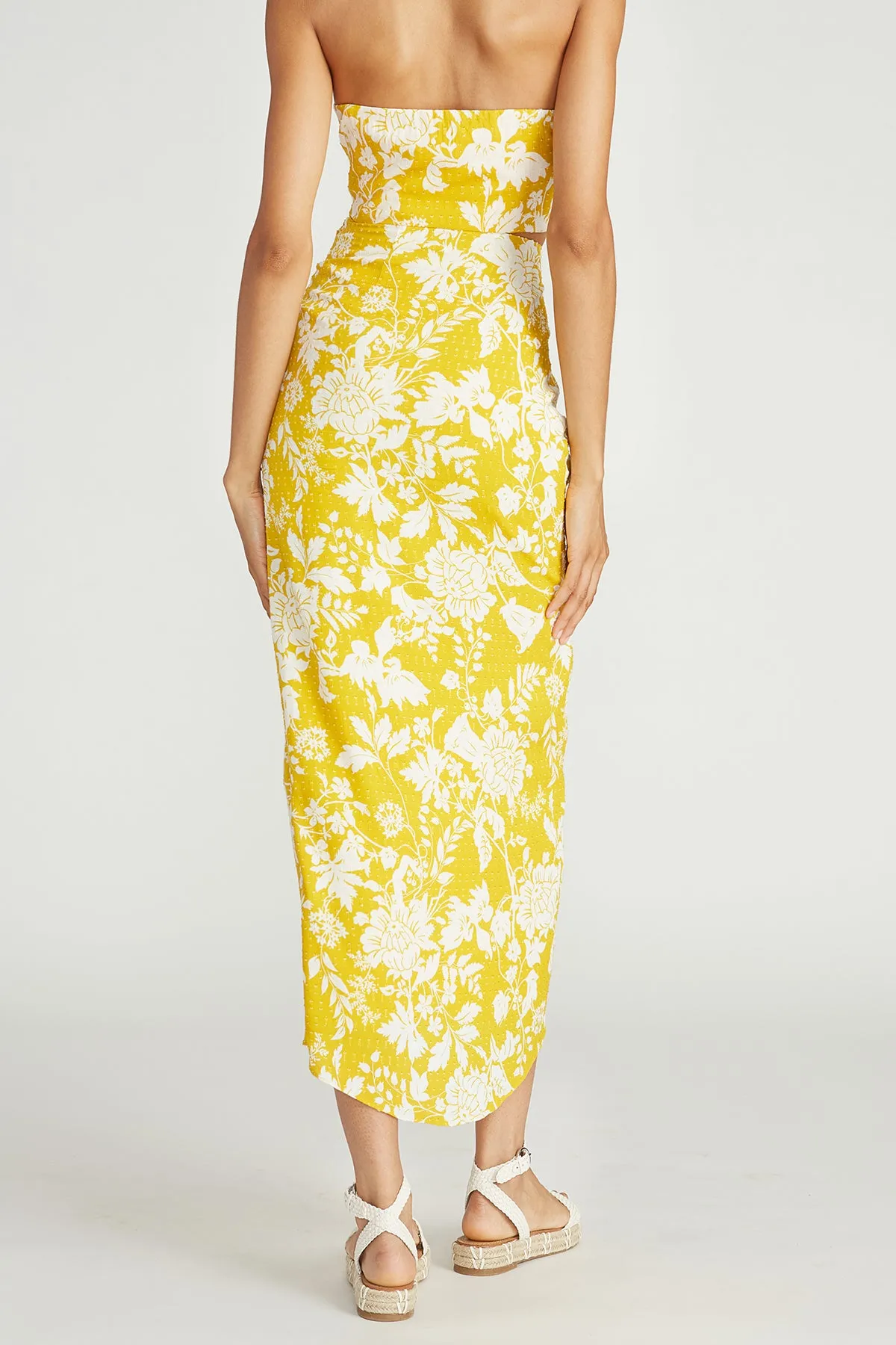 Klara Twist Midi Skirt