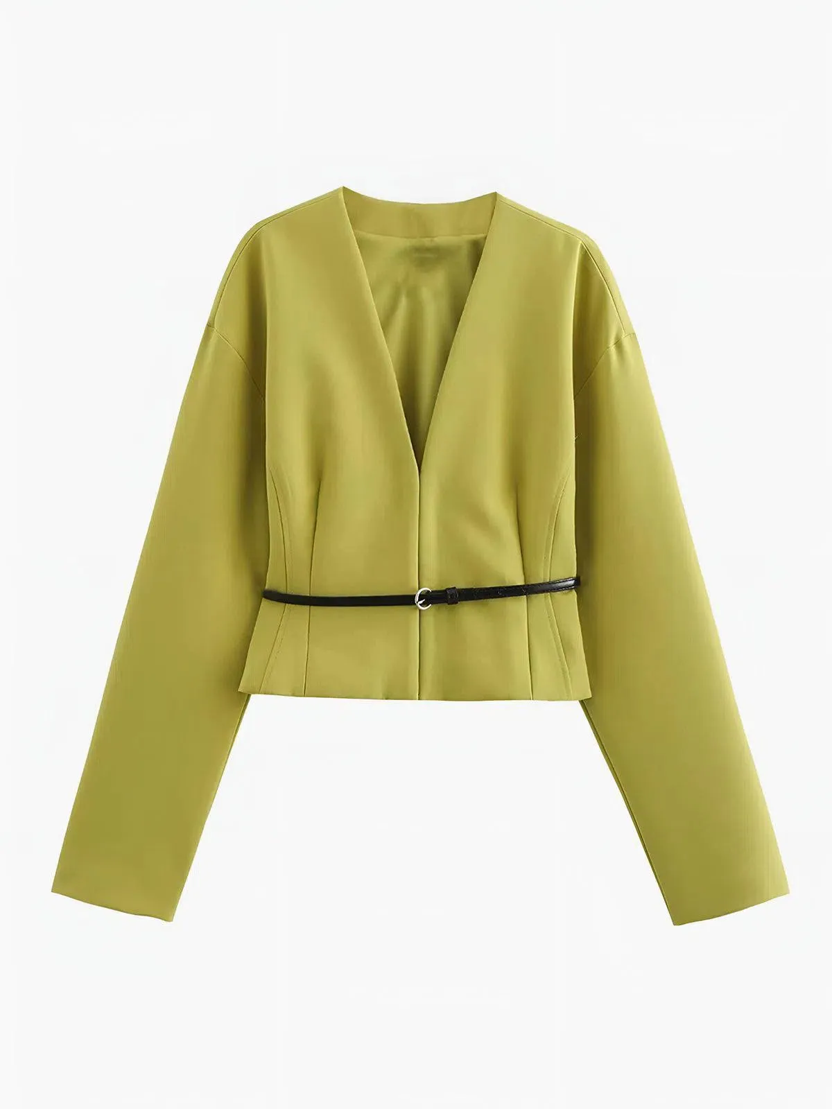 Lorevia – Belted design – Slim blazer