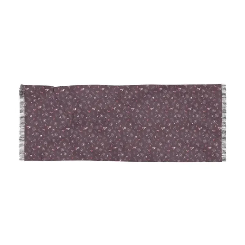 Mauve Light Scarf Dandelion Delight