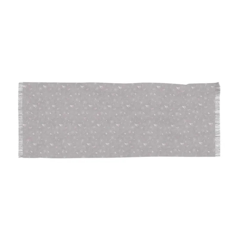 Mauve Light Scarf Dandelion Delight