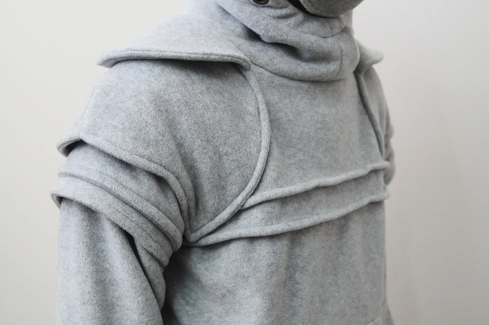 Men Duncan Armored Knight Hoodie Sweatshirt Polar Fleece Assassin's Creed-BB938