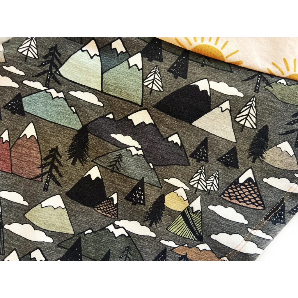 Mountains are Calling Doll Skirt