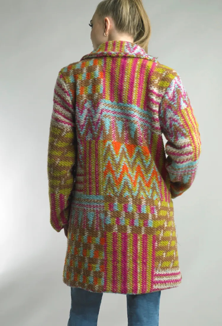 Multicolor Parisian Coat