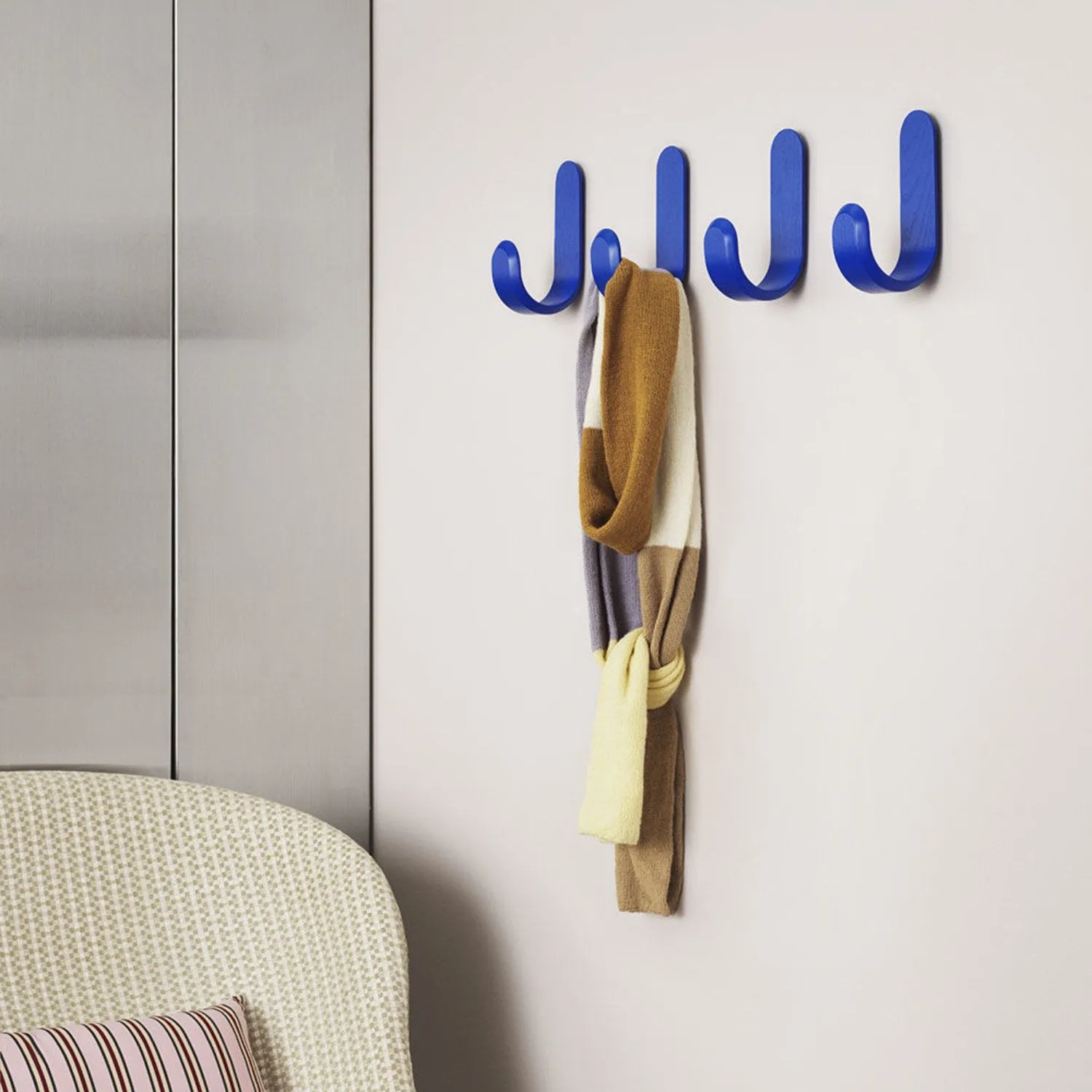 normann copenhagen | curve hook | blue