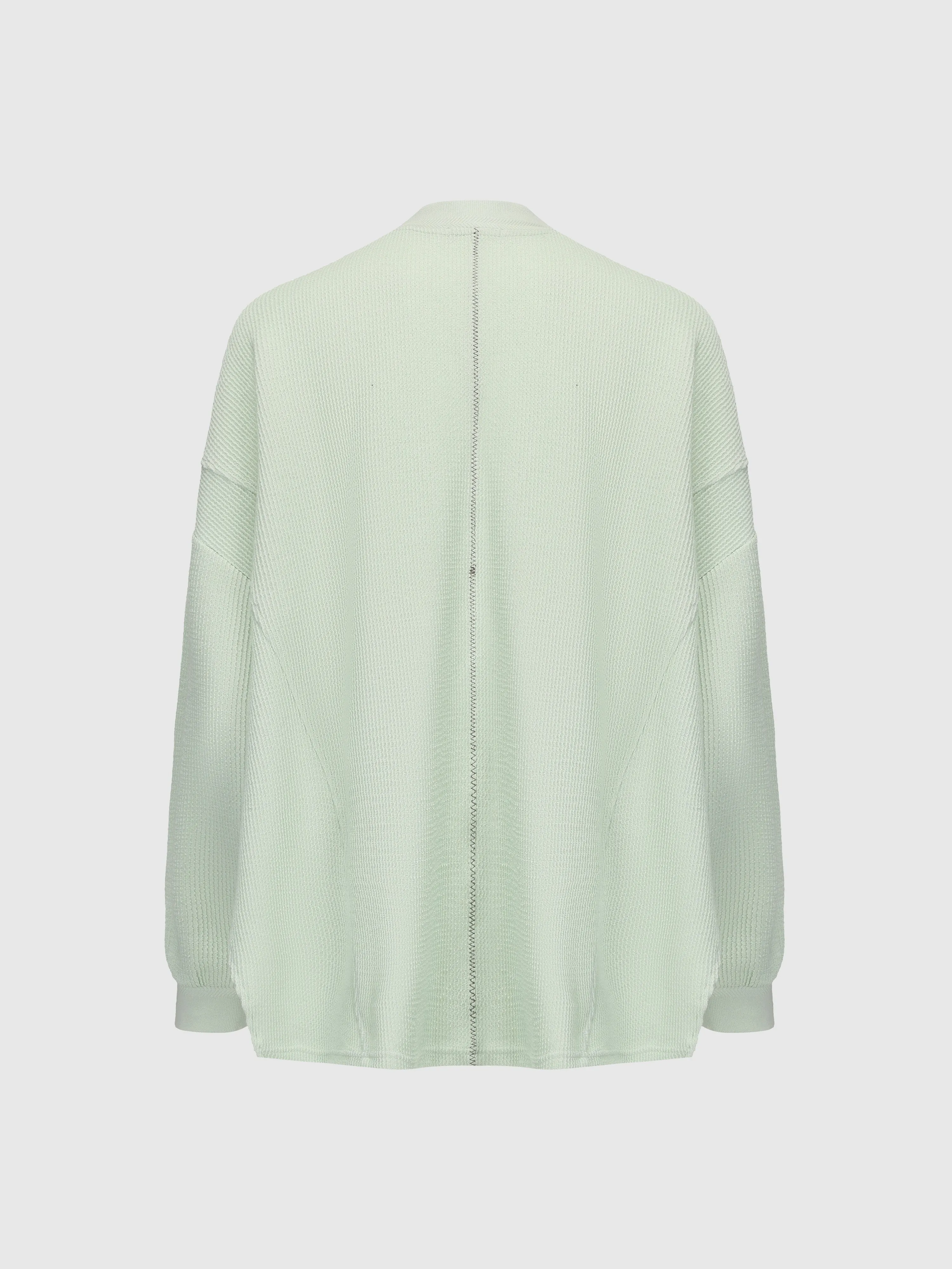 Oversized Cut Sewn Cardigan