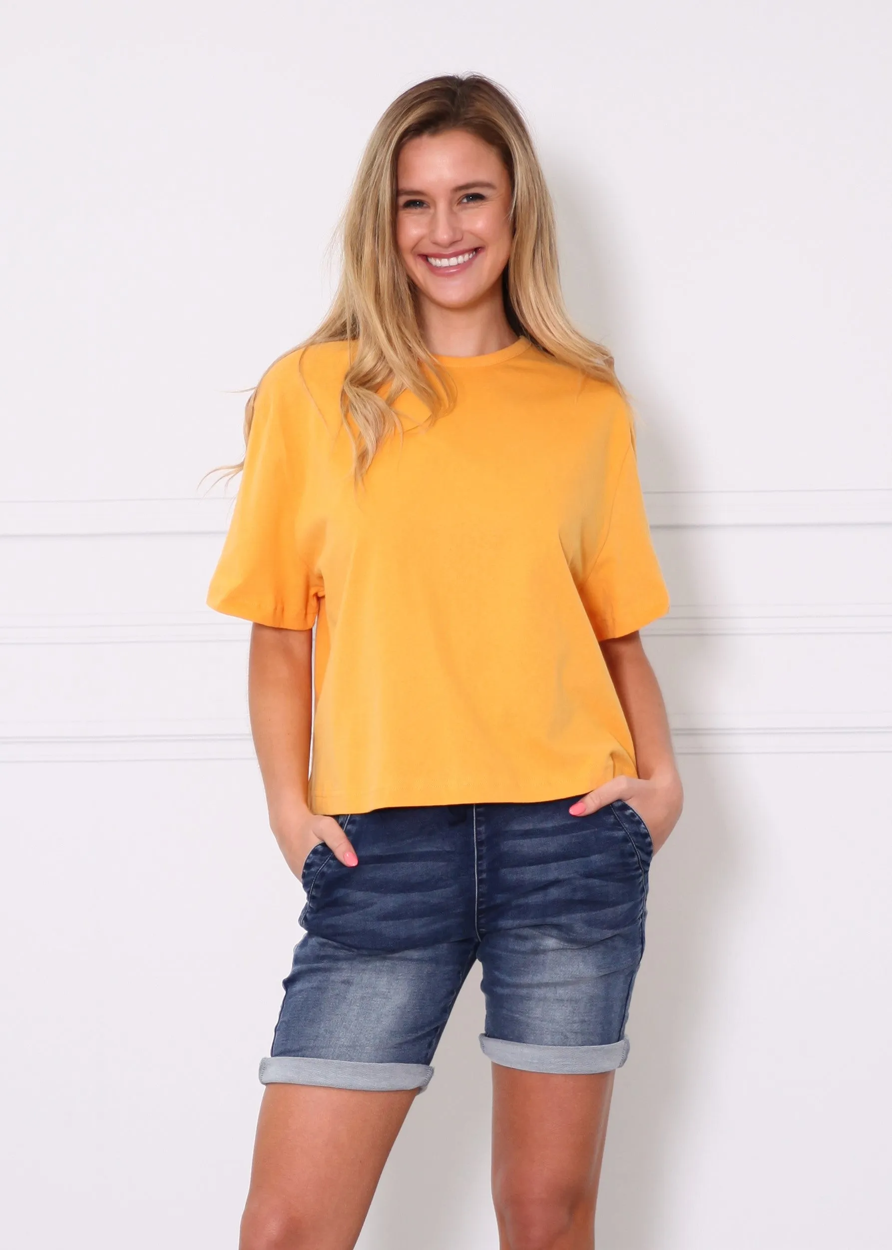Oversized Tee - Orange