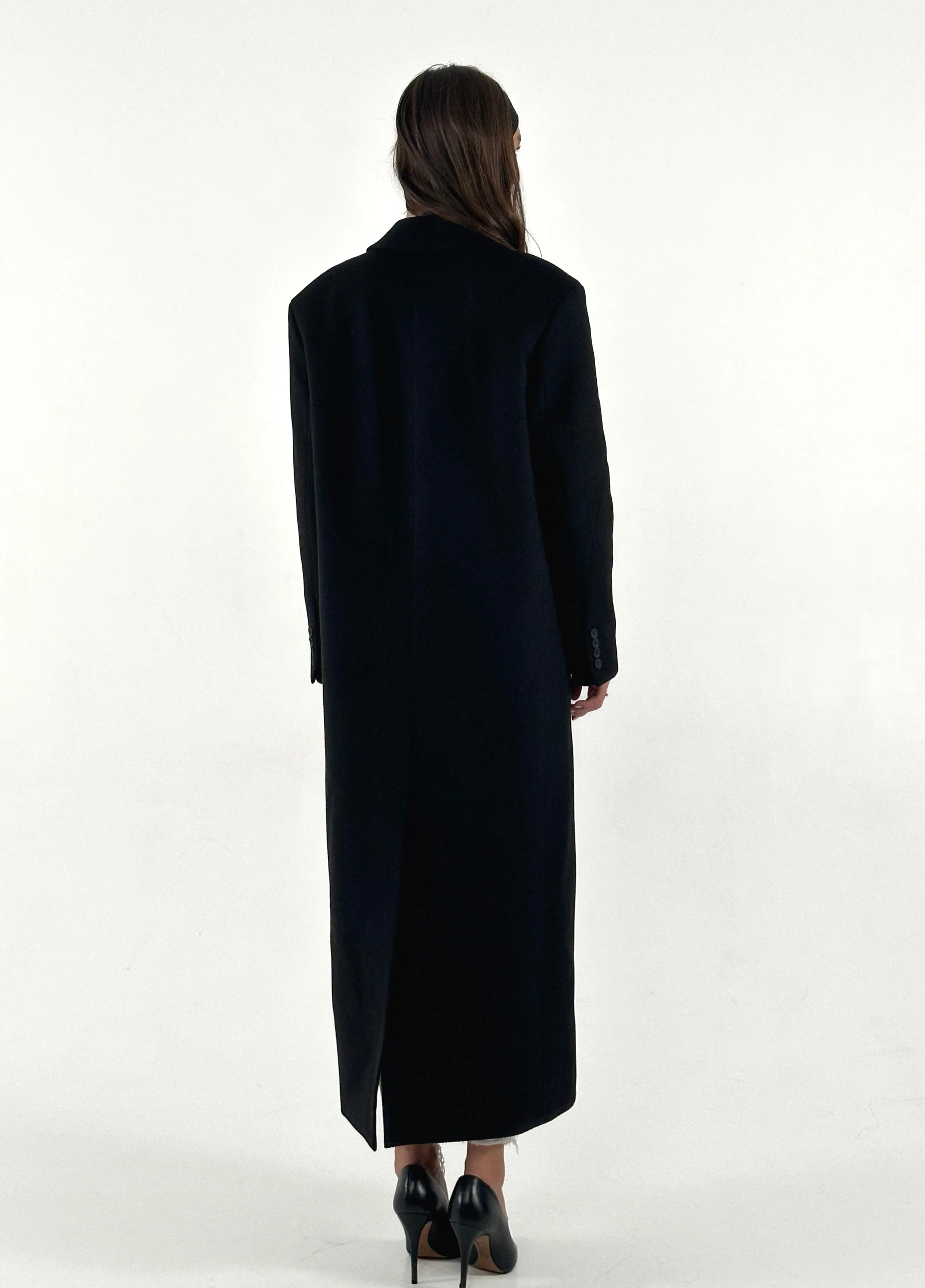 Oxford Maxi Length Overcoat