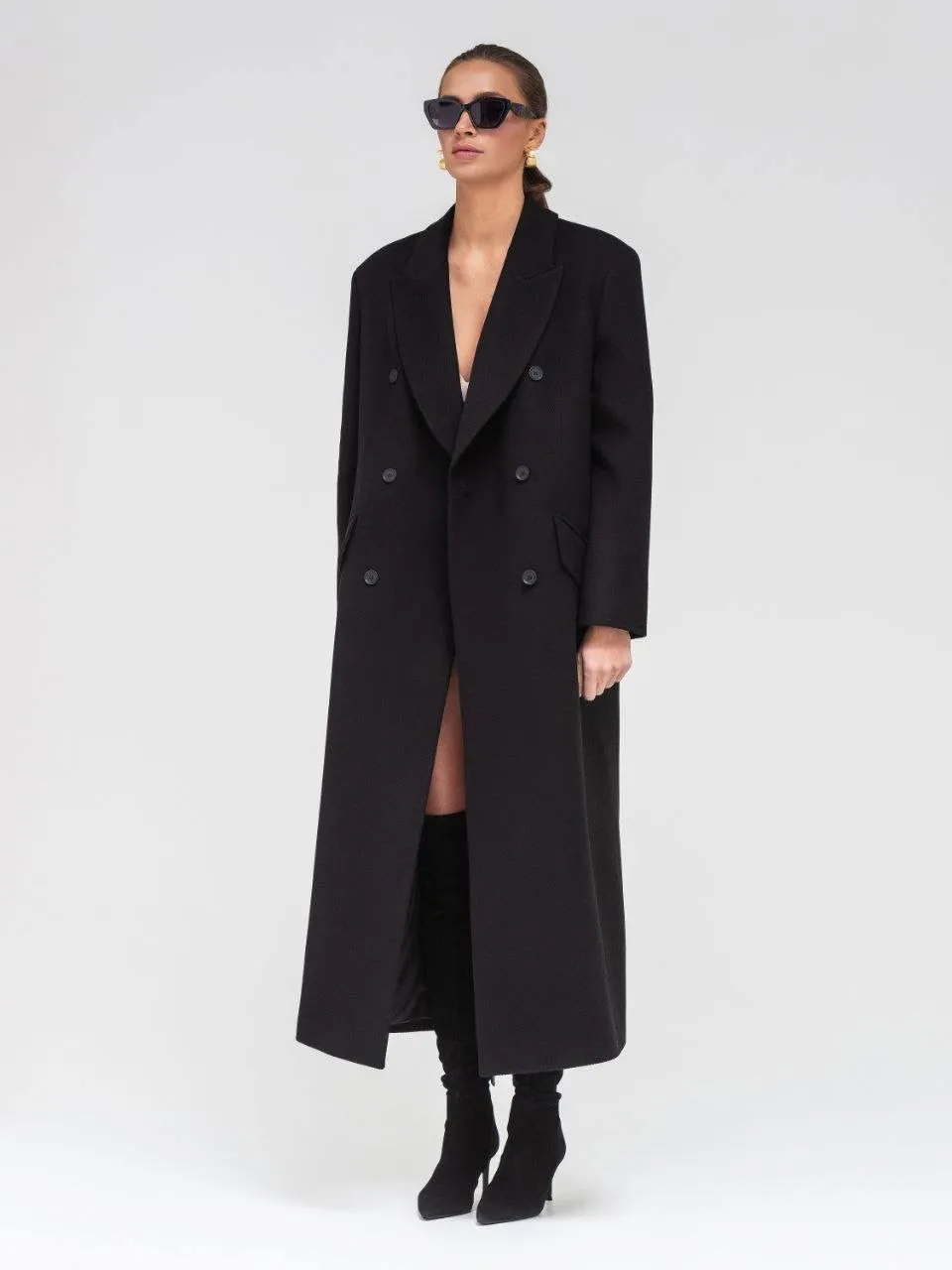 Oxford Maxi Length Overcoat