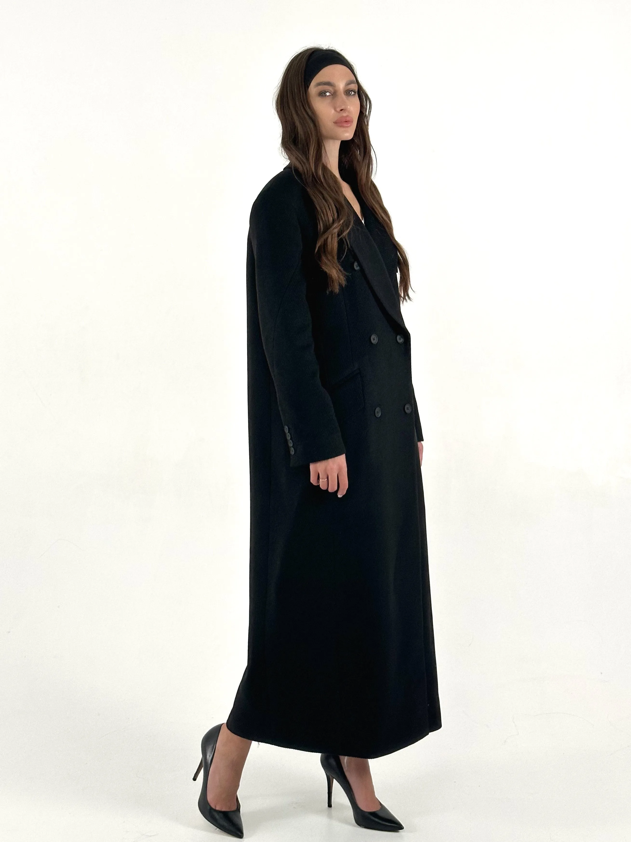 Oxford Maxi Length Overcoat