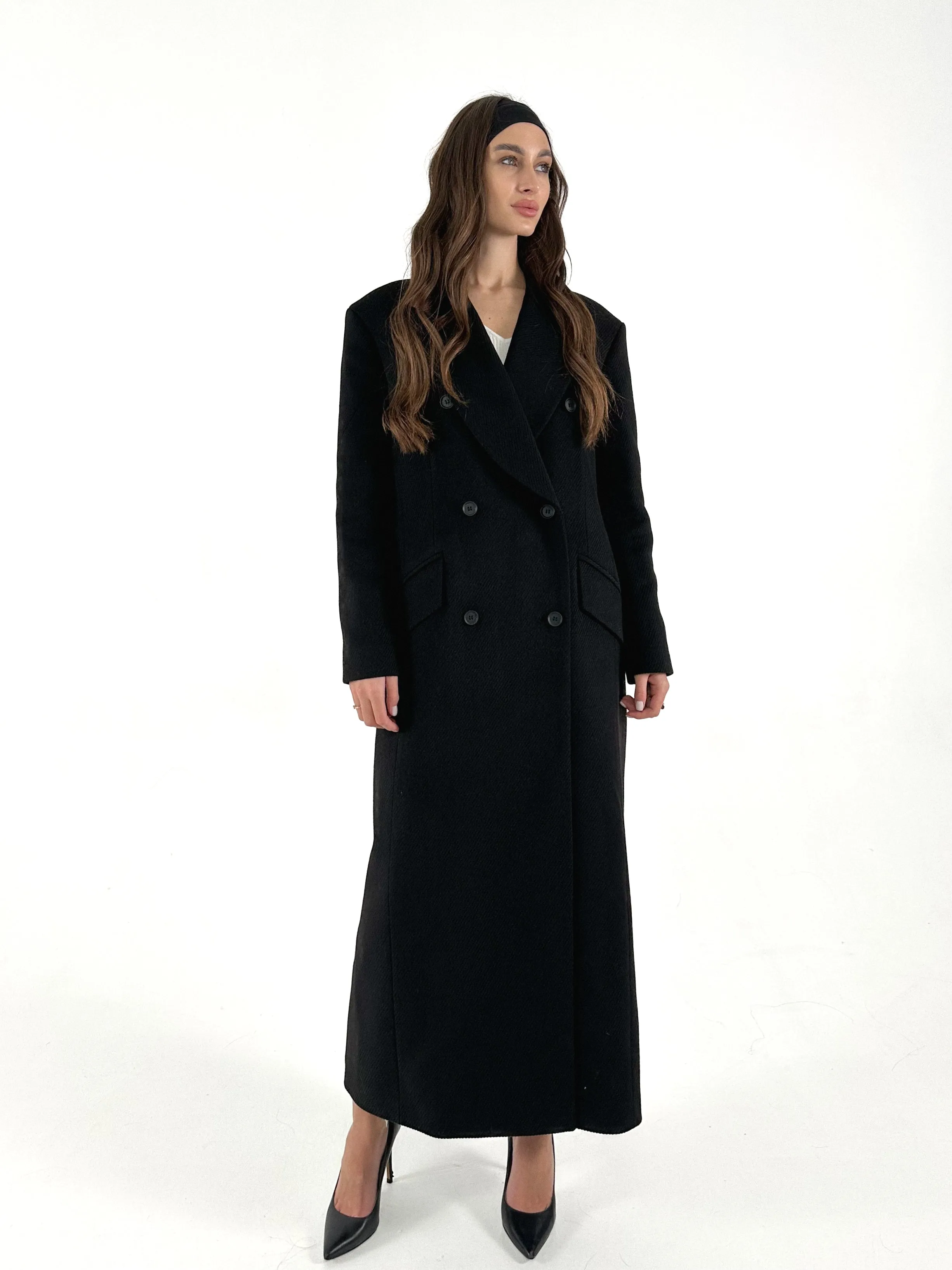 Oxford Maxi Length Overcoat