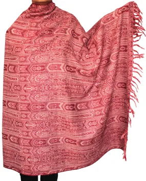 Paisley Wool Shawl Wraps Womens India Clothing Gift (82 x 42 inches)