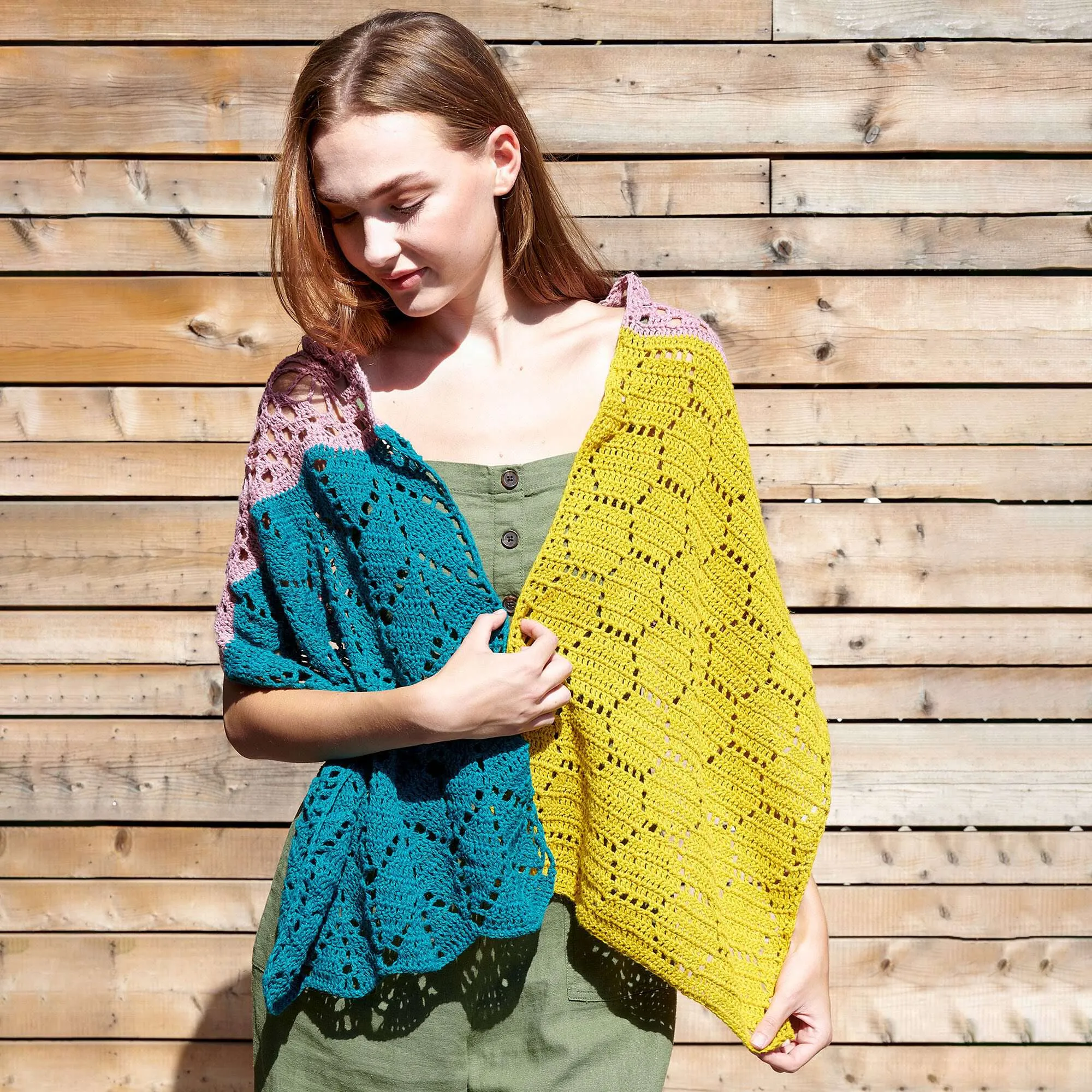 Patons Humber Valley Crochet Shawl